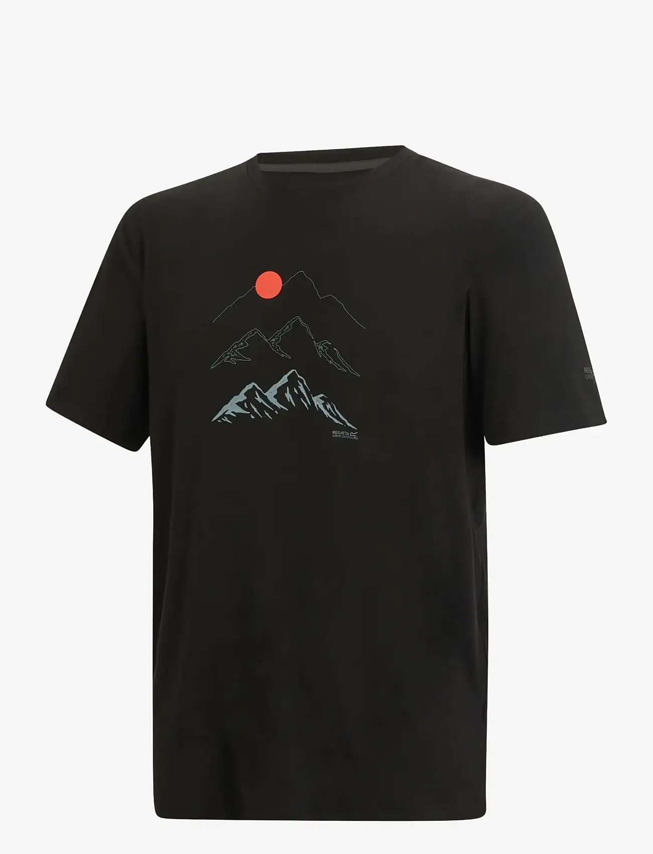 Regatta - Fingal Stretch - oberteile & t-shirts - black - 3