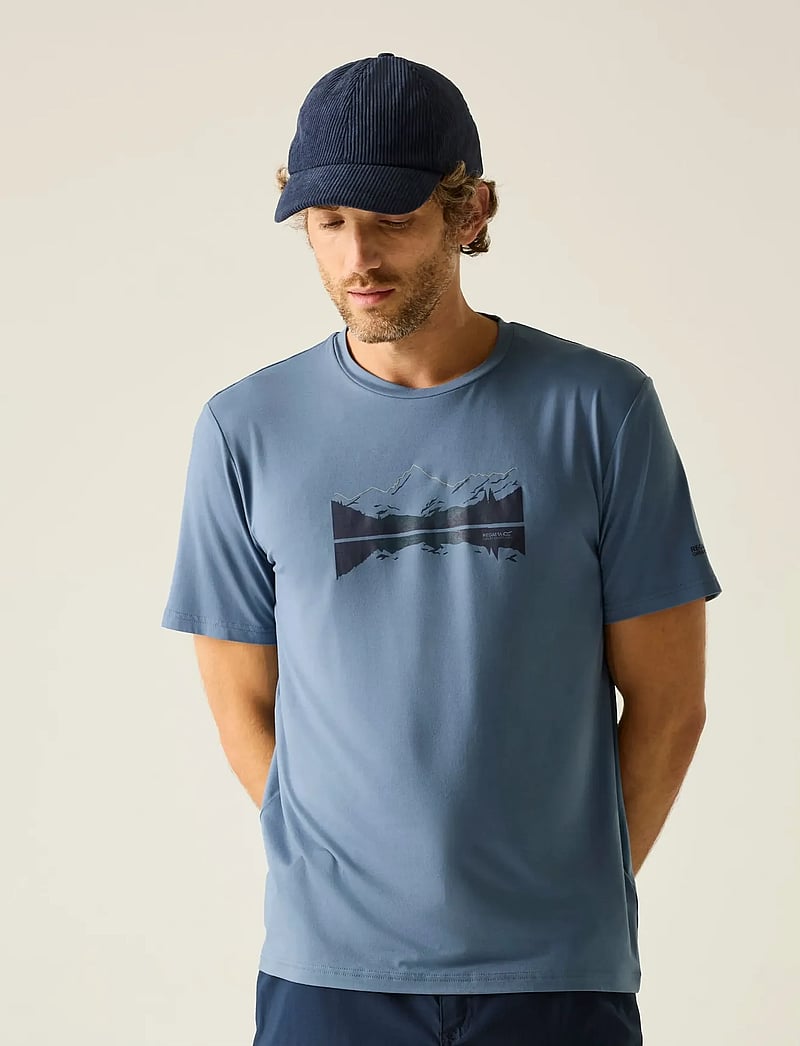 Regatta - Fingal Stretch - t-shirts - china blue - 0