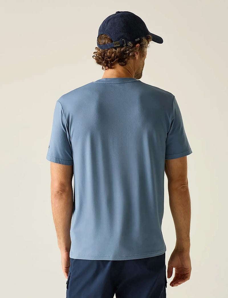 Regatta - Fingal Stretch - t-shirts - china blue - 4