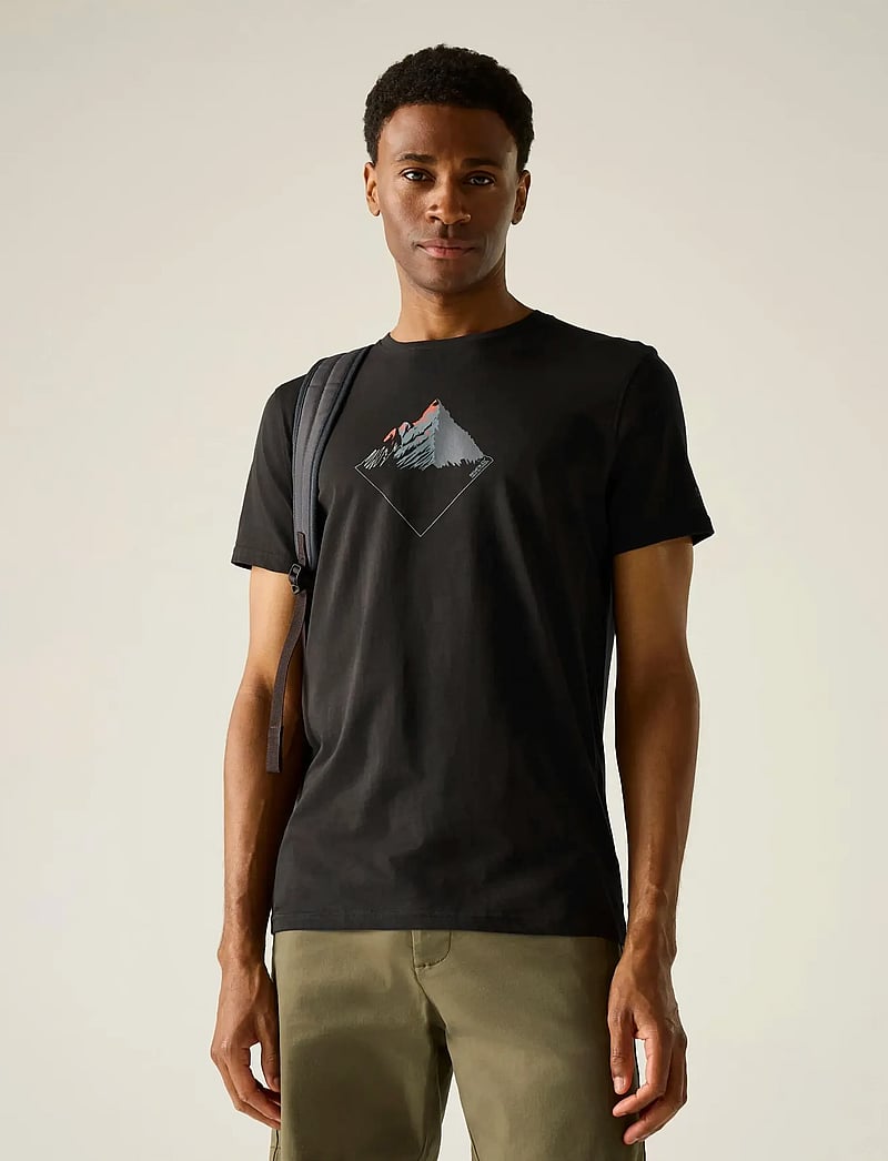 Regatta - Breezed - tops & t-shirts - black - 0