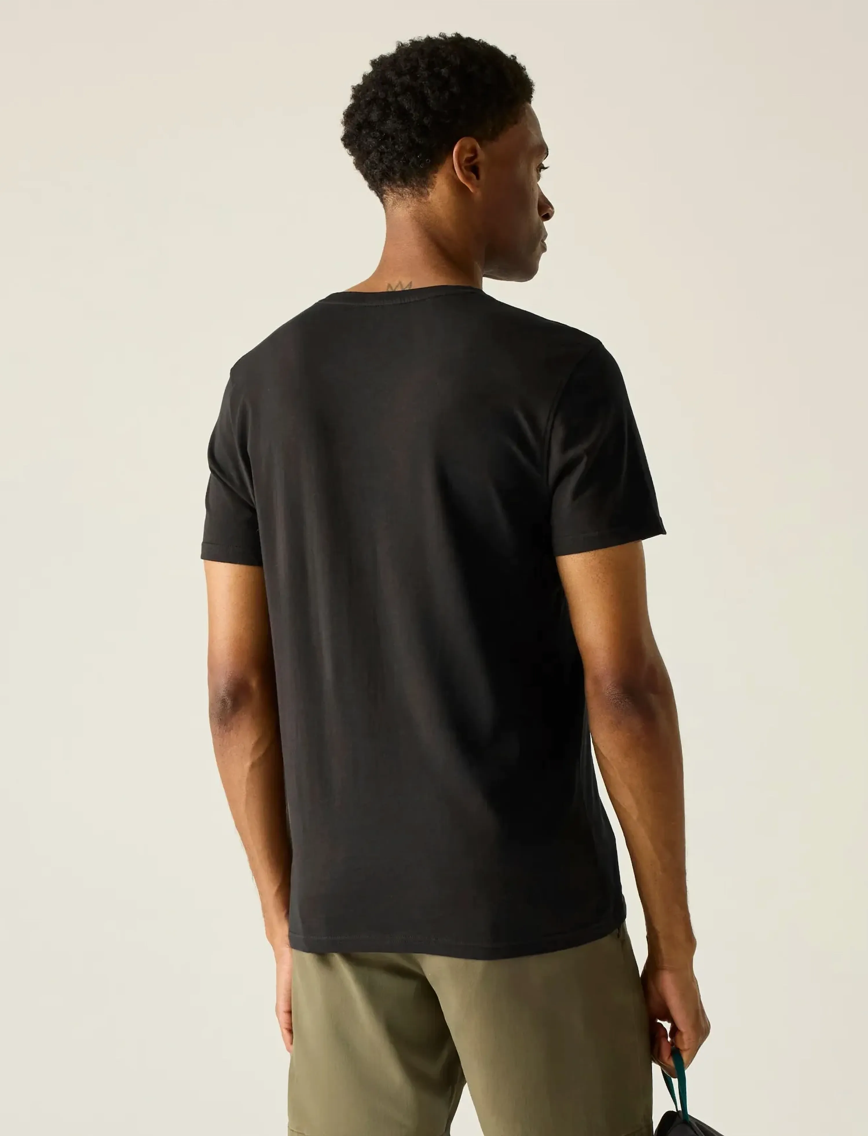 Regatta - Breezed - oberteile & t-shirts - black - 4