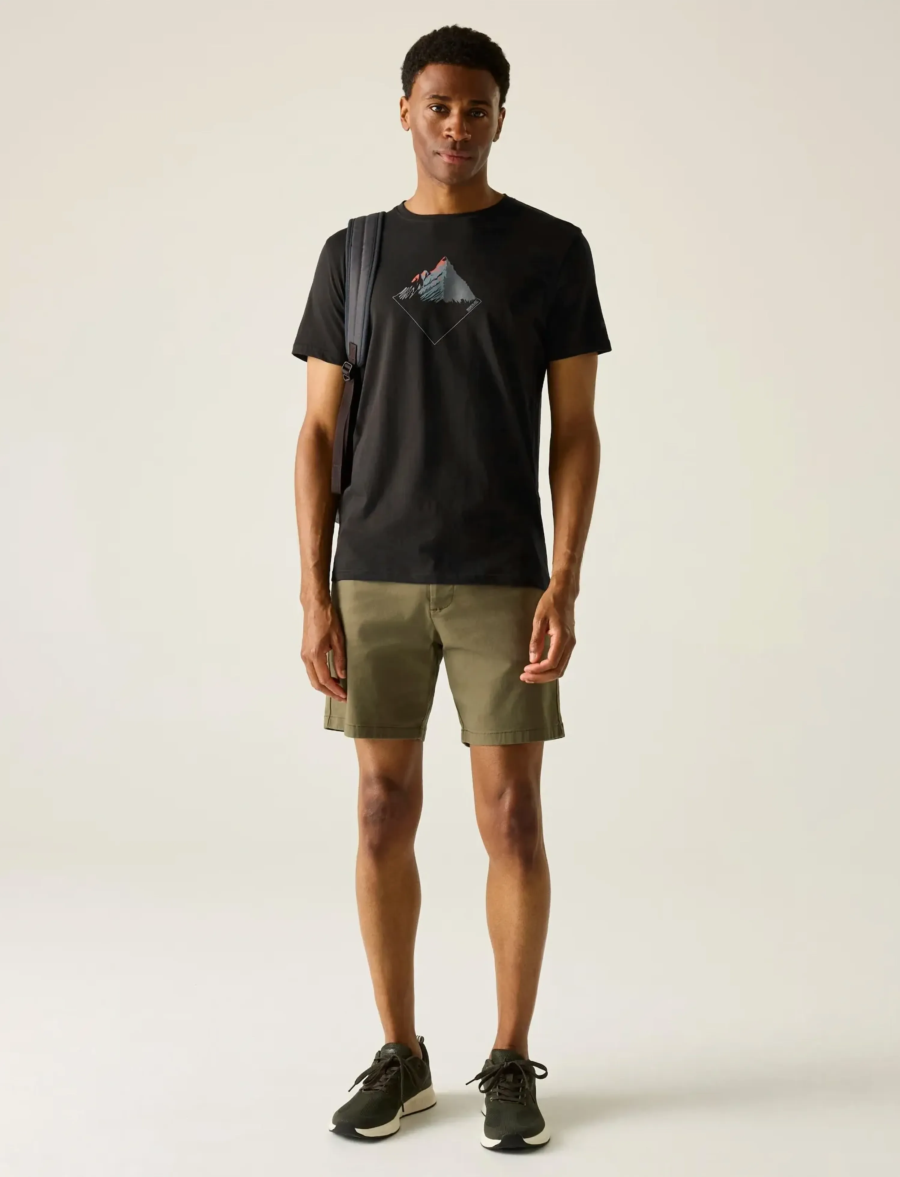 Regatta - Breezed - oberteile & t-shirts - black - 5