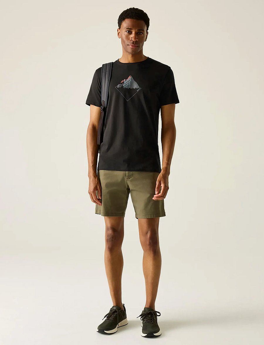 Regatta - Breezed - oberteile & t-shirts - black - 5