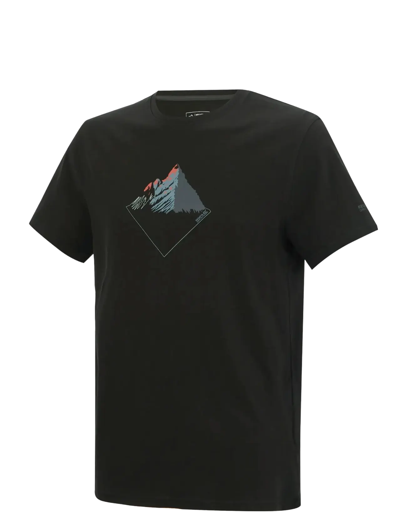 Regatta - Breezed - oberteile & t-shirts - black - 3
