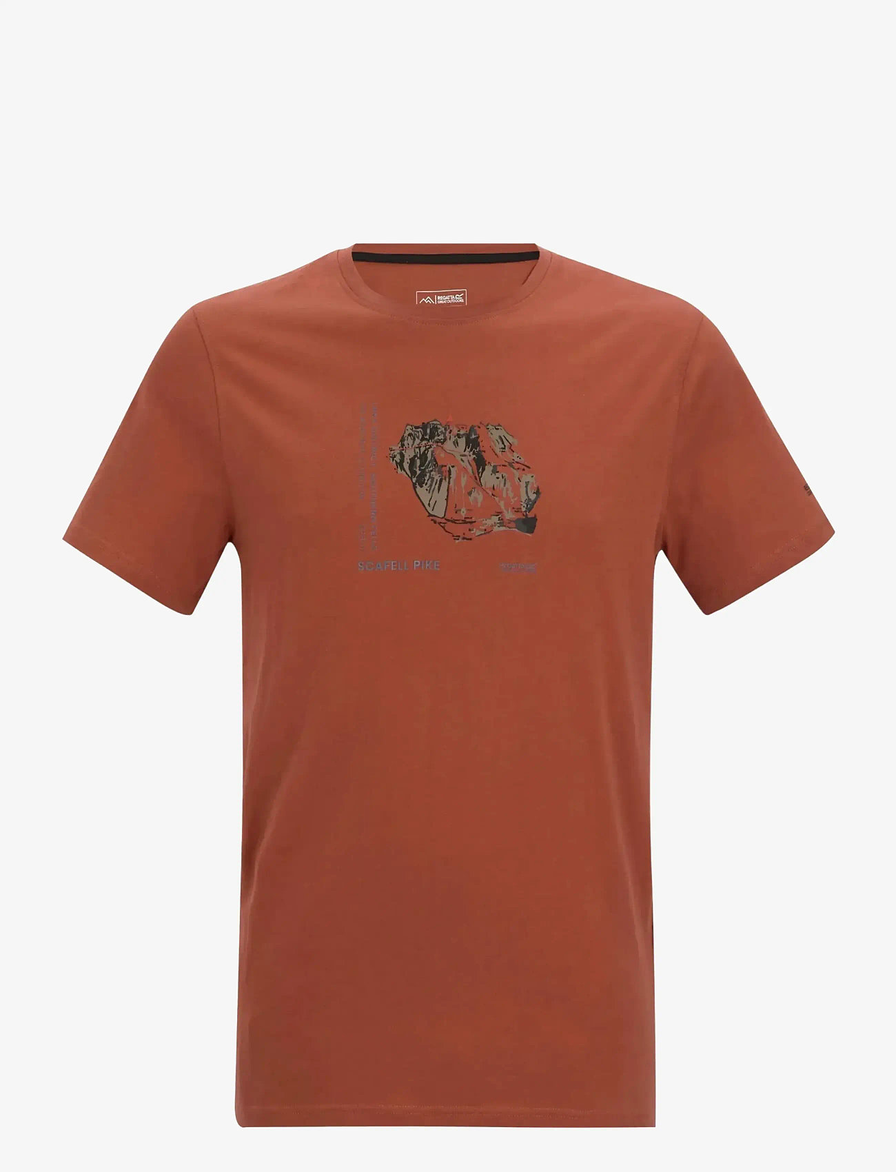 Regatta - Breezed - t-shirts - brick - 1