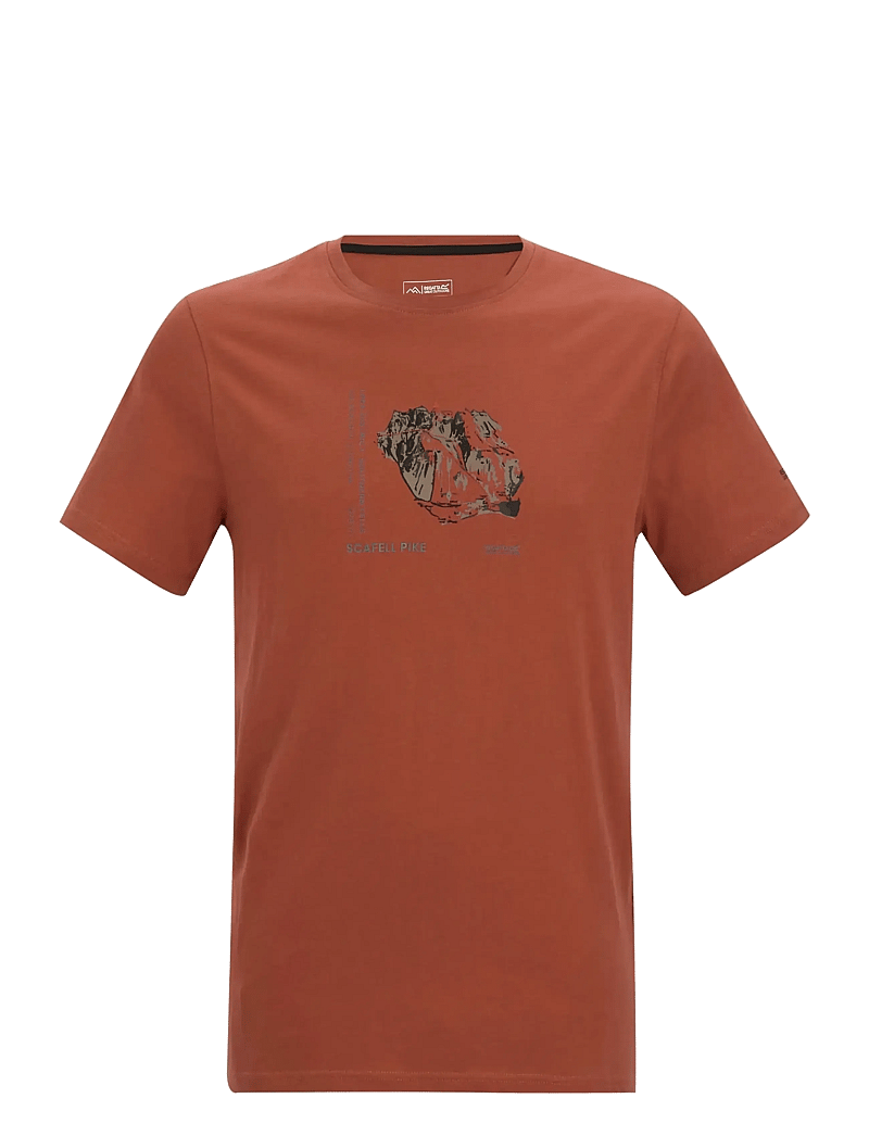 Regatta - Breezed - t-shirts - brick - 1