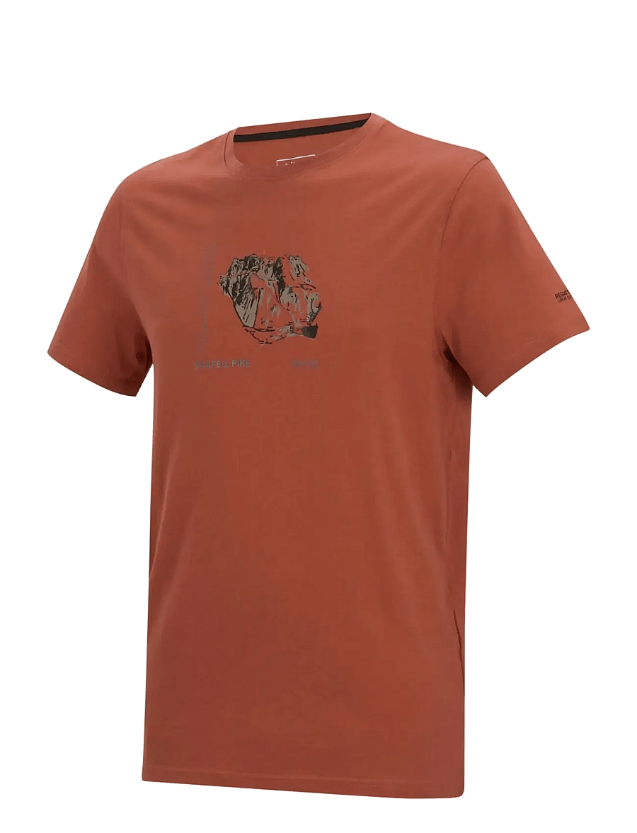 Regatta - Breezed - oberteile & t-shirts - brick - 3