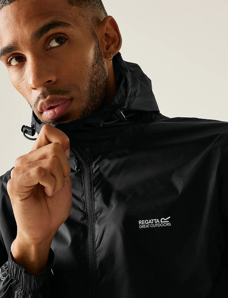 Regatta - Pack-It jacket - outdoor jacken - black - 4