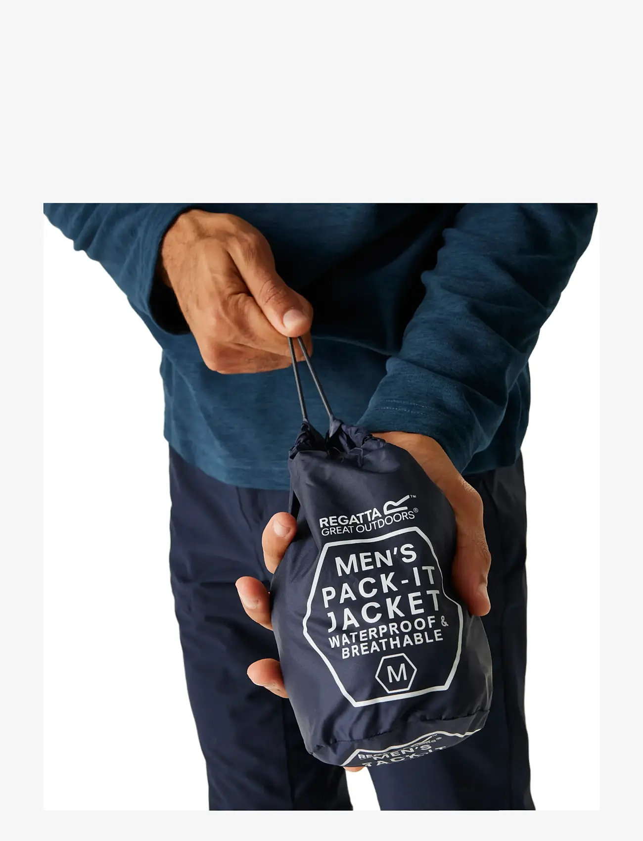 Regatta - Pack-It jacket - outdoor jacken - navy - 5