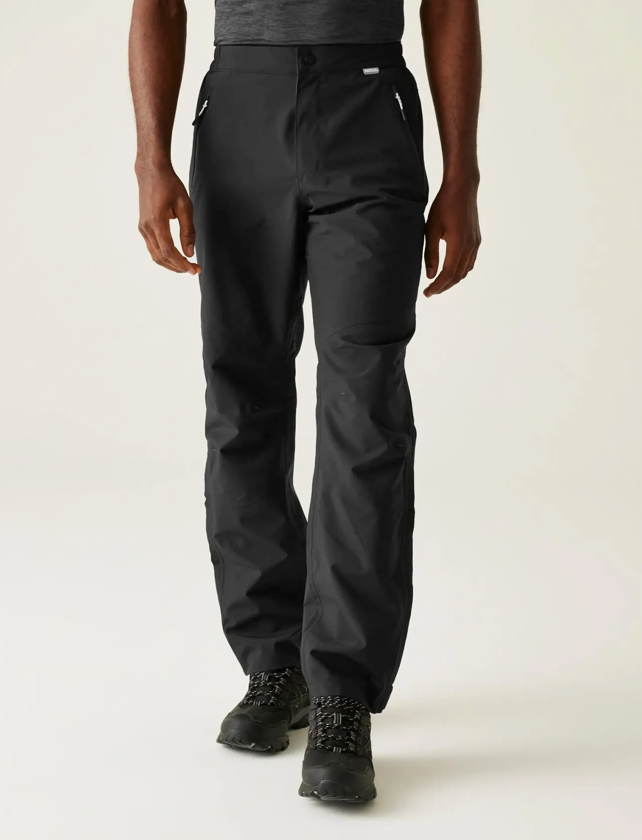 Regatta - Highton stretch overtrousers - fritidsbukser - black - 4