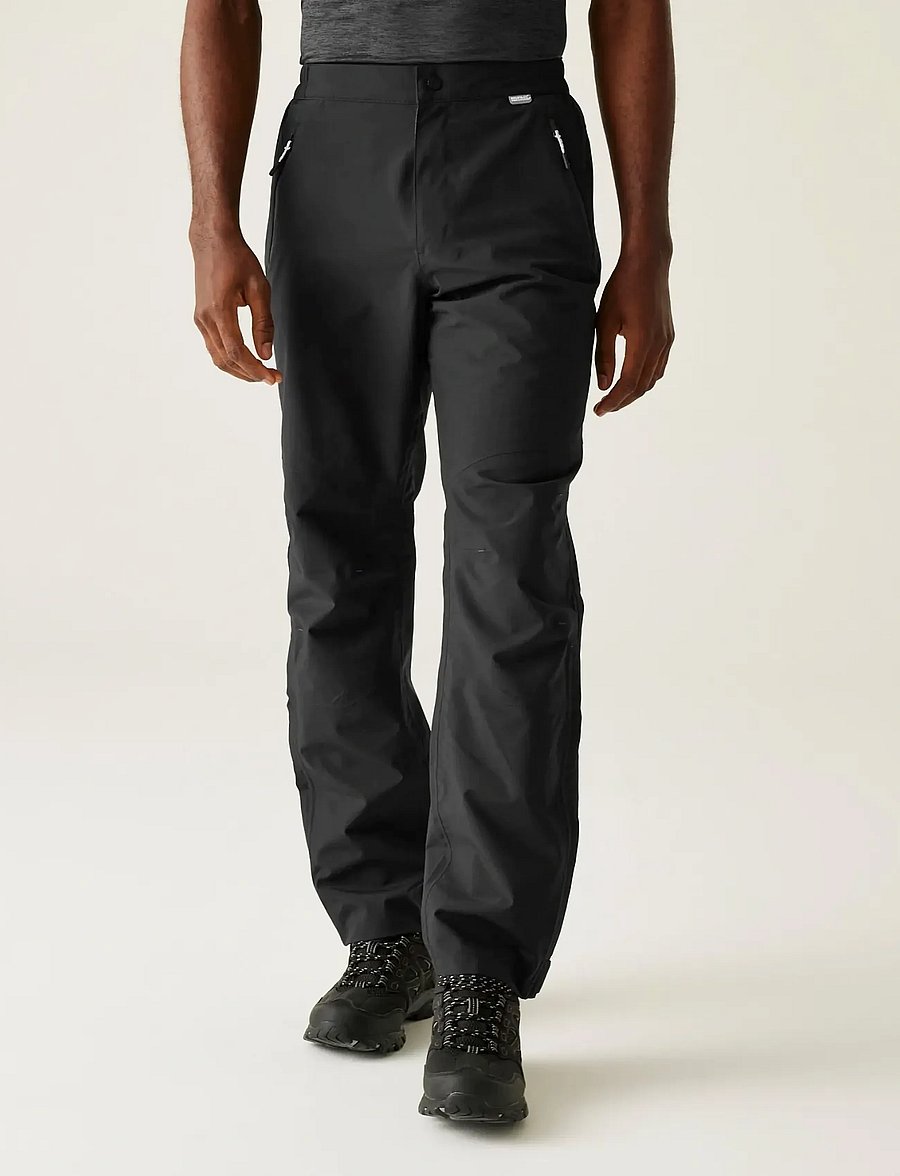 Regatta - Highton stretch overtrousers - fritidsbukser - black - 4