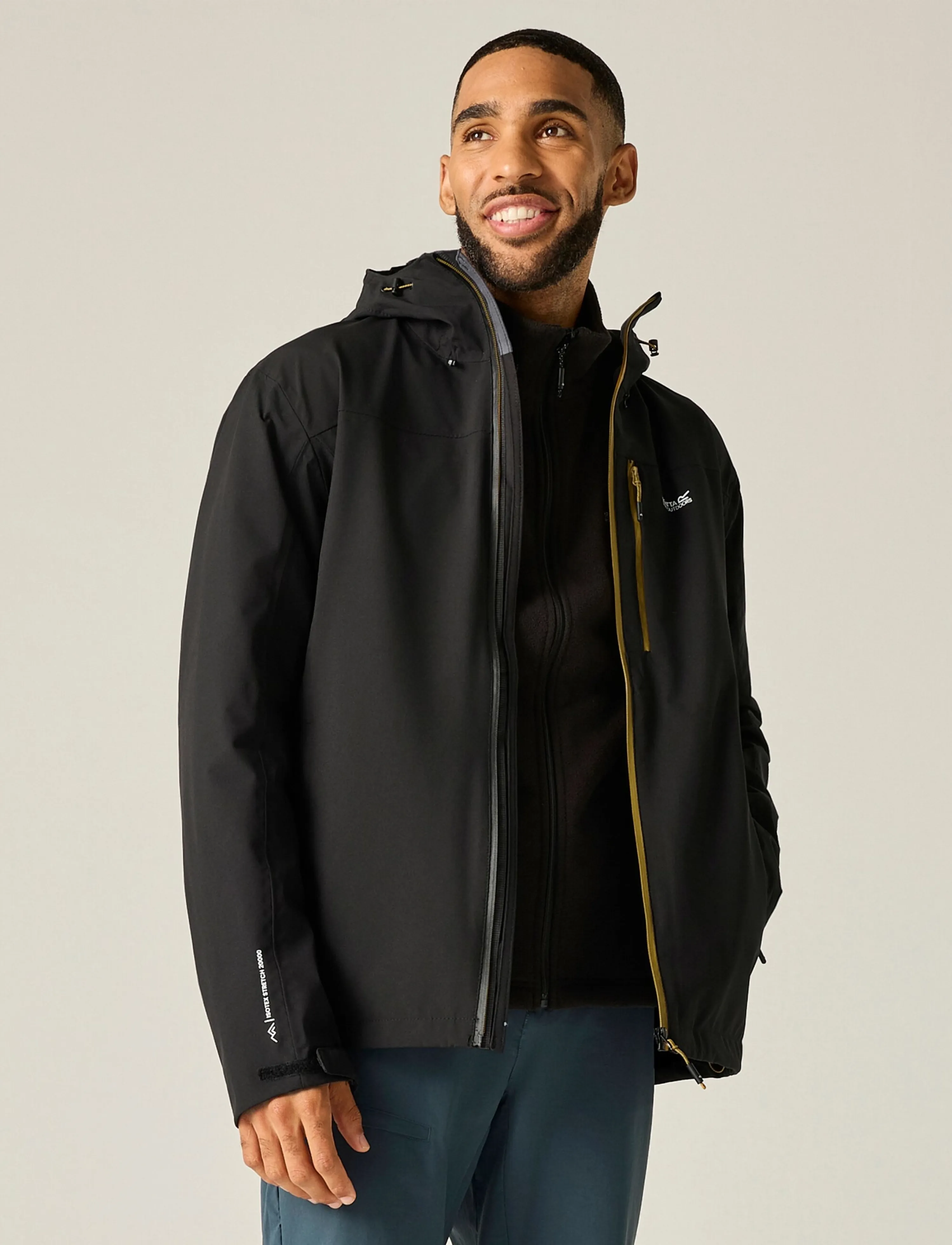Regatta - Birchdale II / Birchdale II - regnjackor - black (wood brown) - 5