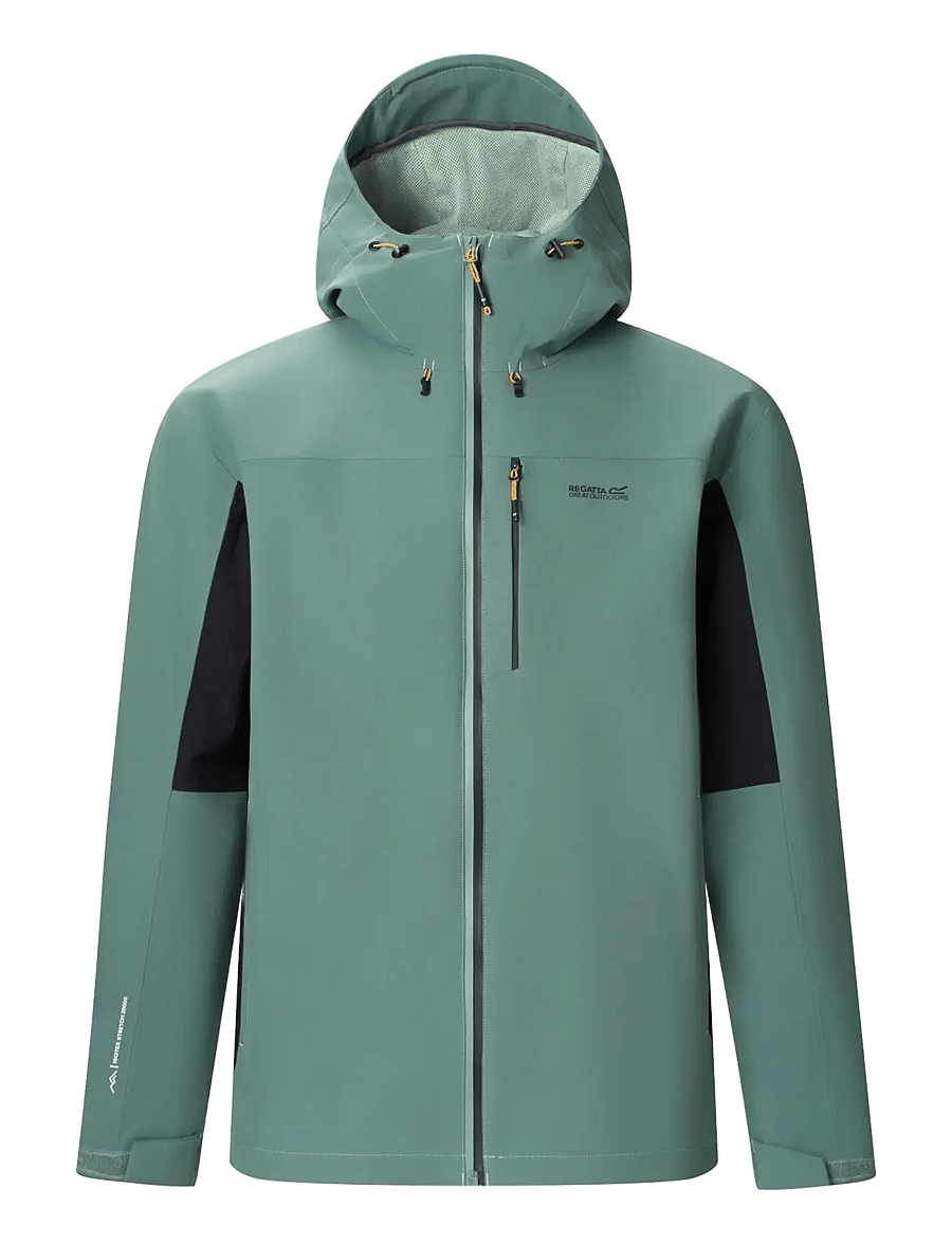 Regatta - BirchdaleII - raincoats - dark forest green/black - 1