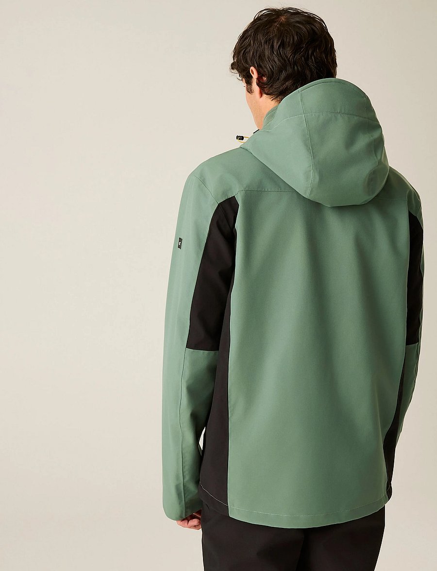 Regatta - BirchdaleII - raincoats - dark forest green/black - 4
