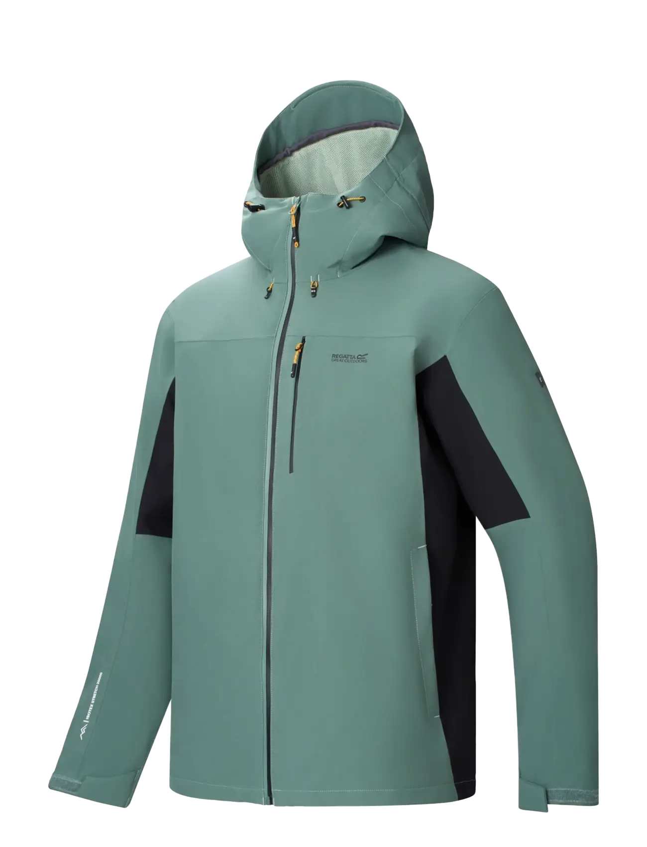 Regatta - BirchdaleII - raincoats - dark forest green/black - 3