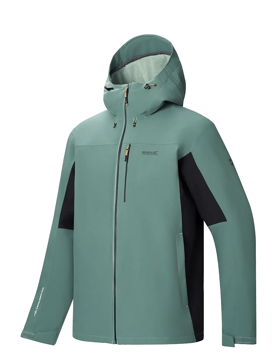Regatta - BirchdaleII - raincoats - dark forest green/black - 3
