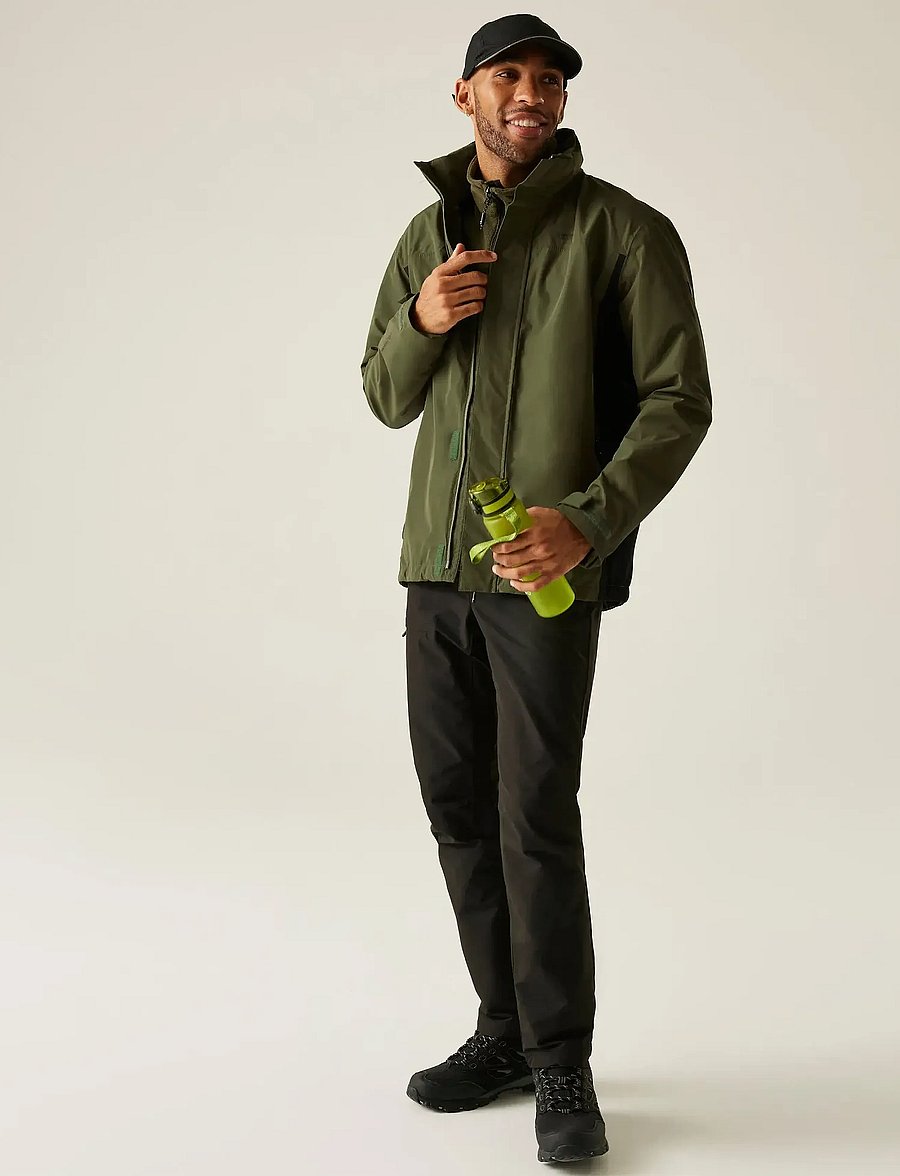 Regatta - Matt II - friluftsjackor - olive night/black - 5