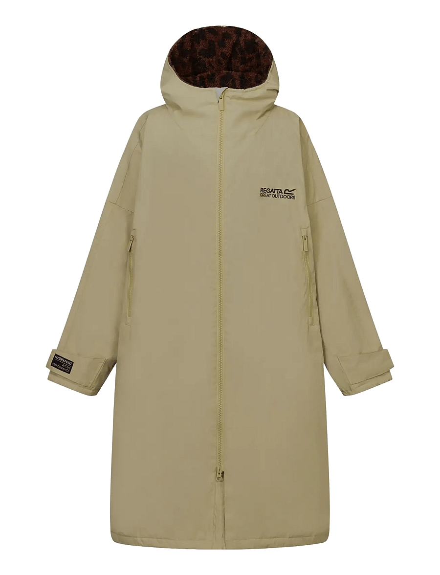 Regatta - AdultWProofRobe - regnjakker - barleycorn(darktexturedleopard) - 1