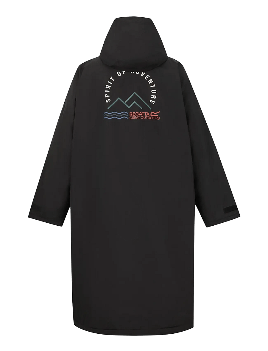 Regatta - AdultWProofRobe - black - 2