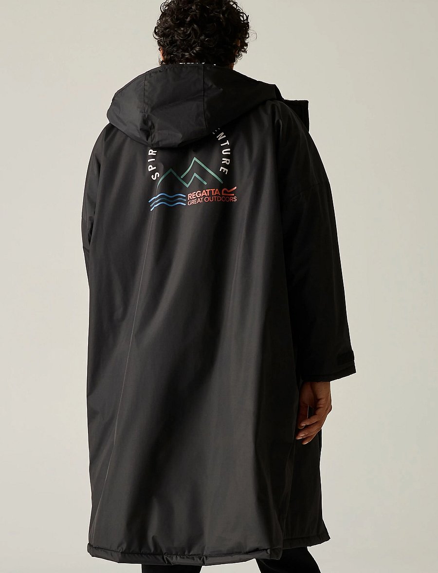 Regatta - AdultWProofRobe - black - 4