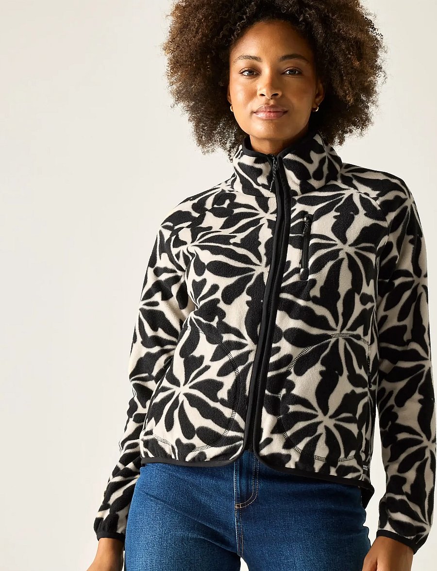 Regatta - Wms Frankie Full Zip - oberteile - abstract floral - 0