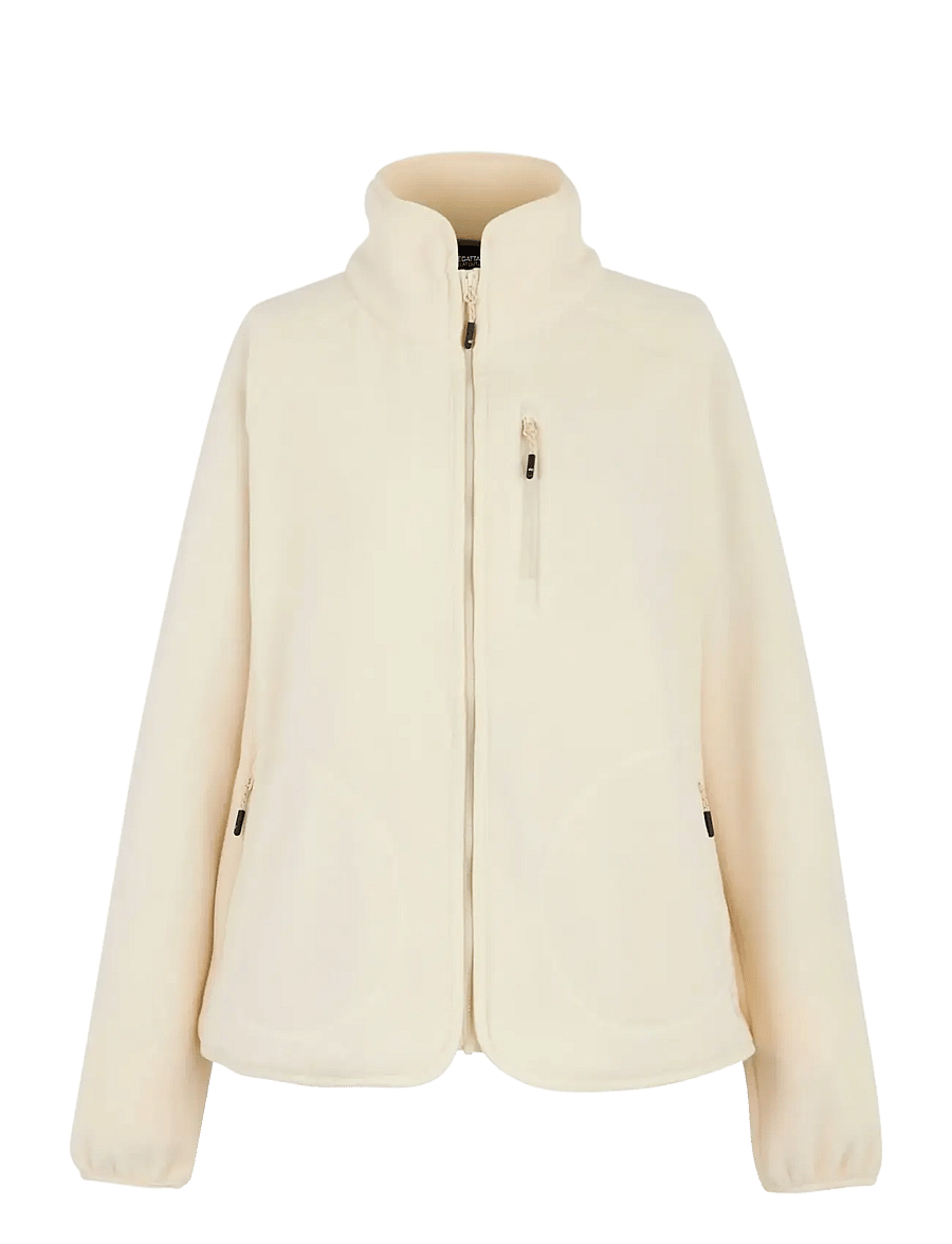 Regatta - Wms Frankie Full Zip - oberteile - light vanilla - 1