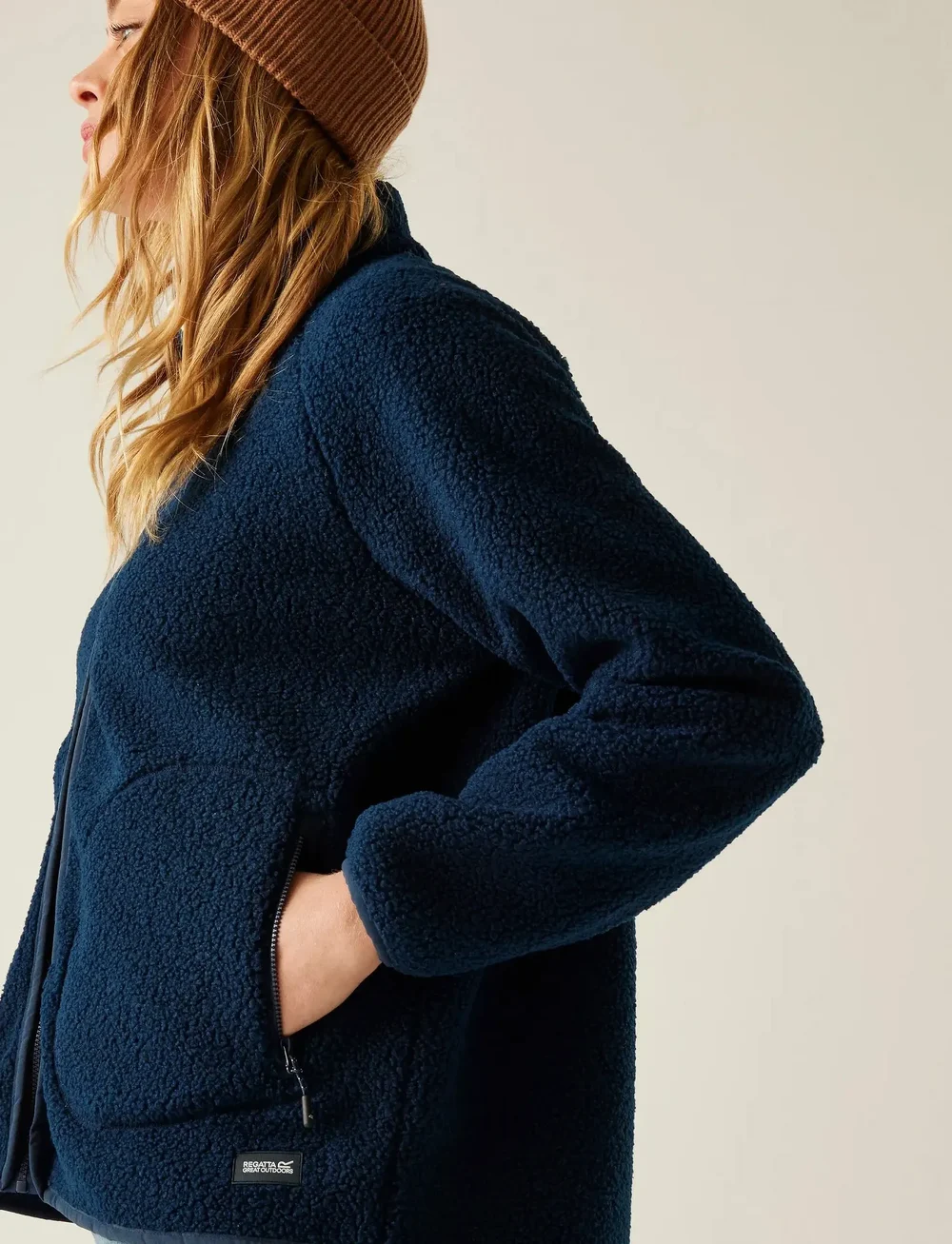 Regatta - Women's Frankie Borg Full Zip - fleece & midlayer - navy - 5