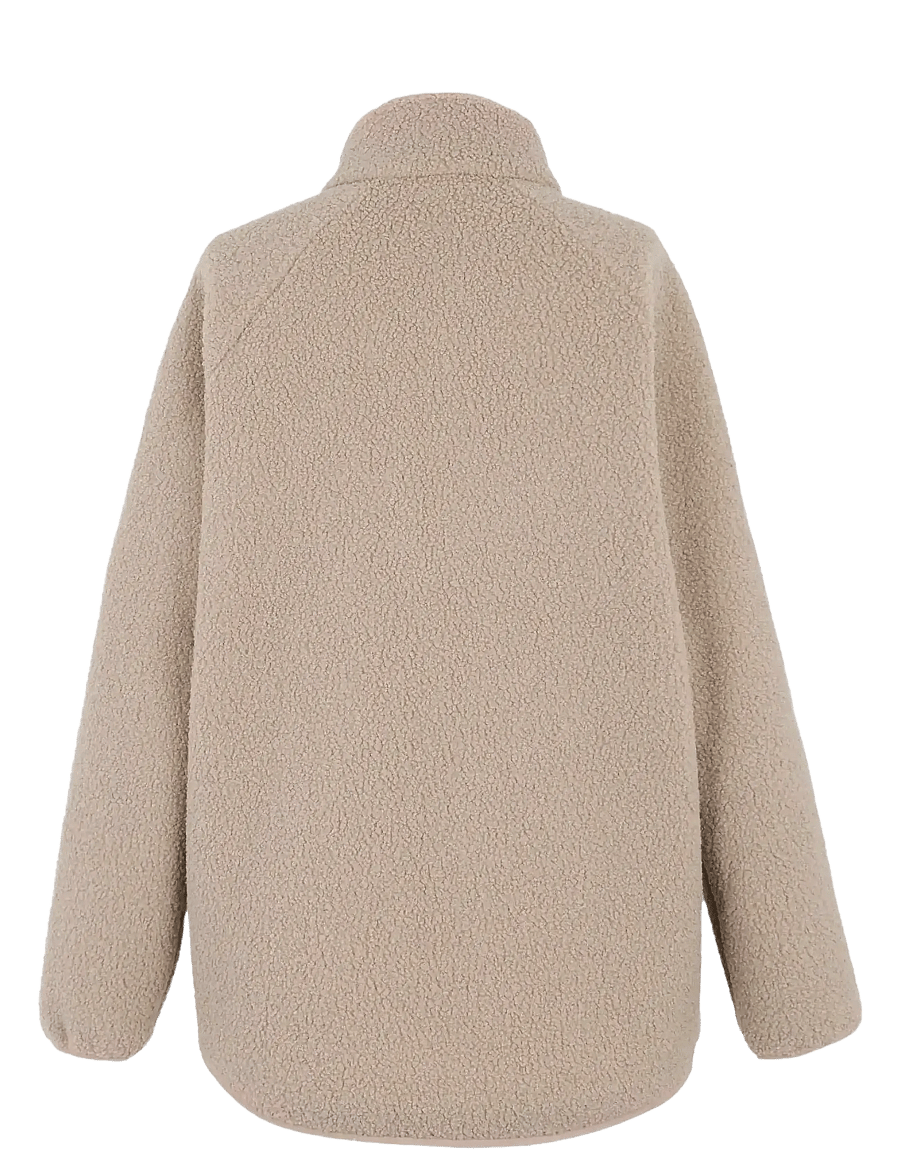 Regatta - Women's Frankie Borg Full Zip - overdele - soft taupe - 2