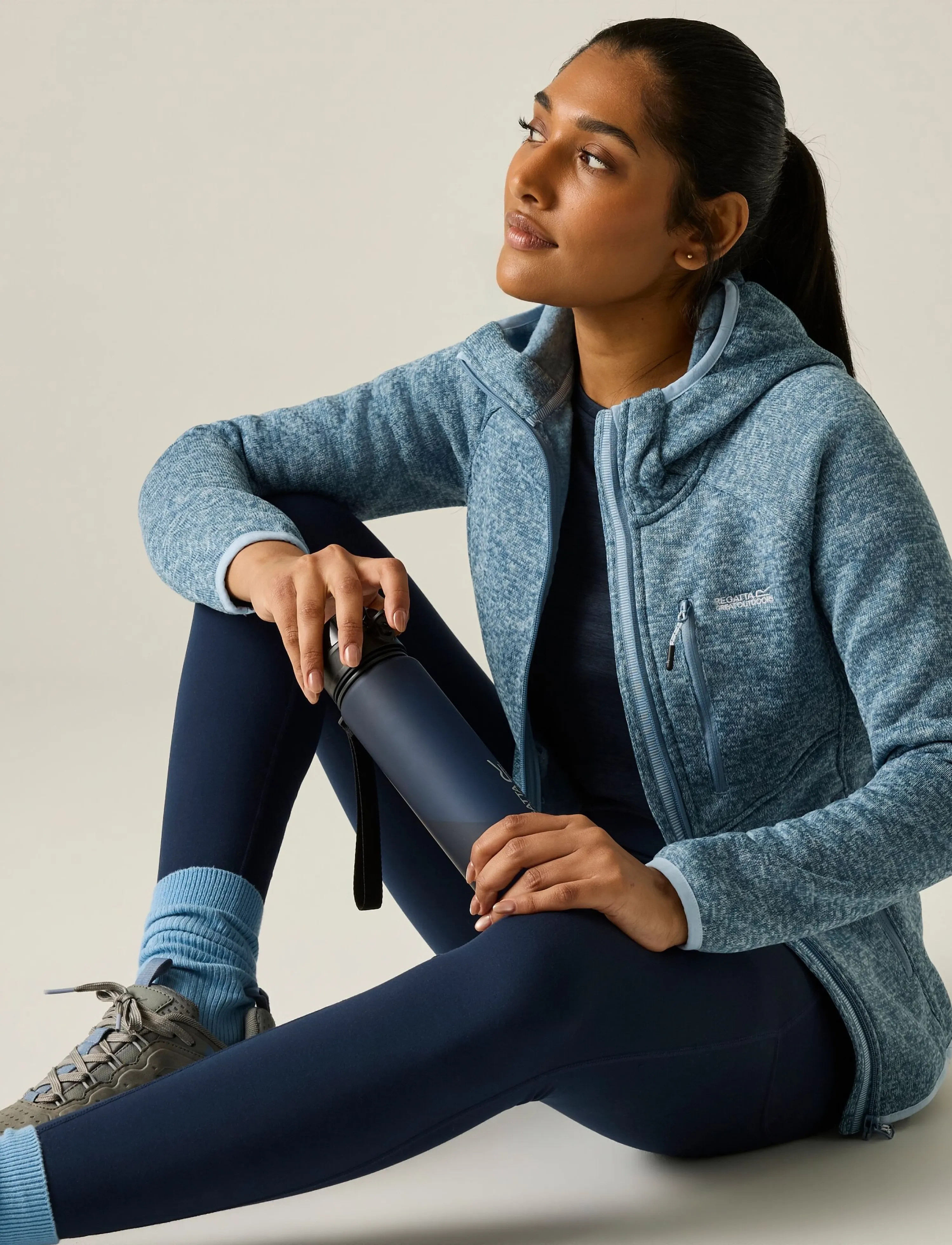 Regatta - WmsHdNewhill - overdele - dusky blue - 5