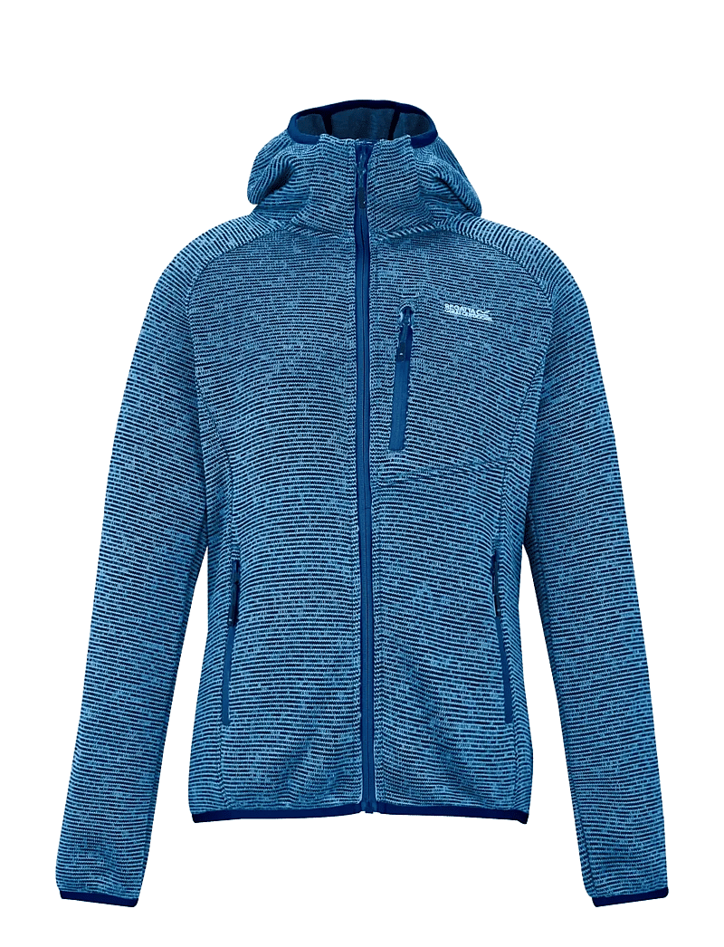 Regatta - Womens Hooded Newhill - oberteile - washed denim - 1