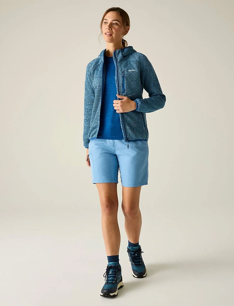 Regatta - Womens Hooded Newhill - oberteile - washed denim - 5