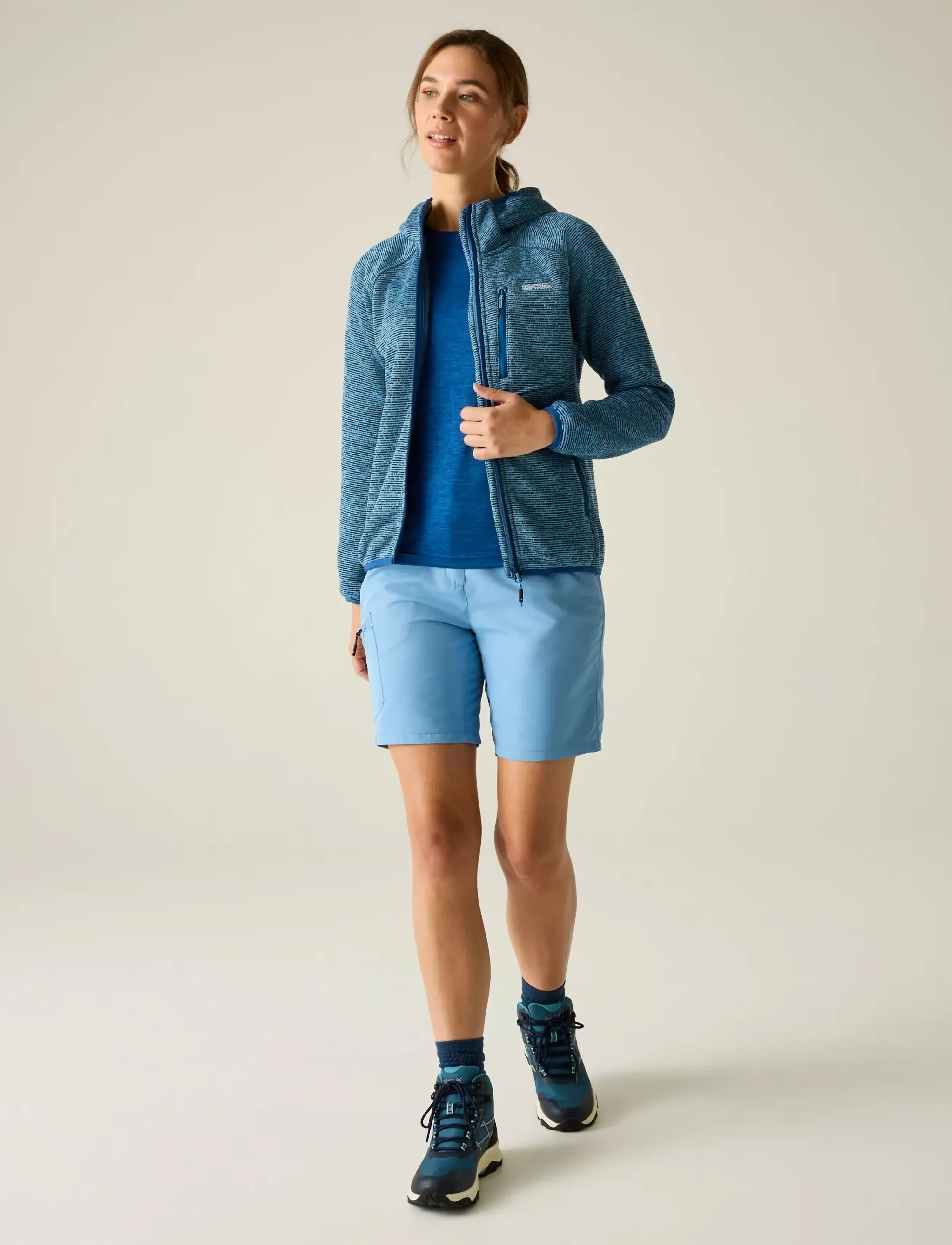 Regatta - Wms Hd Newhill / Wms Hd Newhill - overdele - washed denim - 5