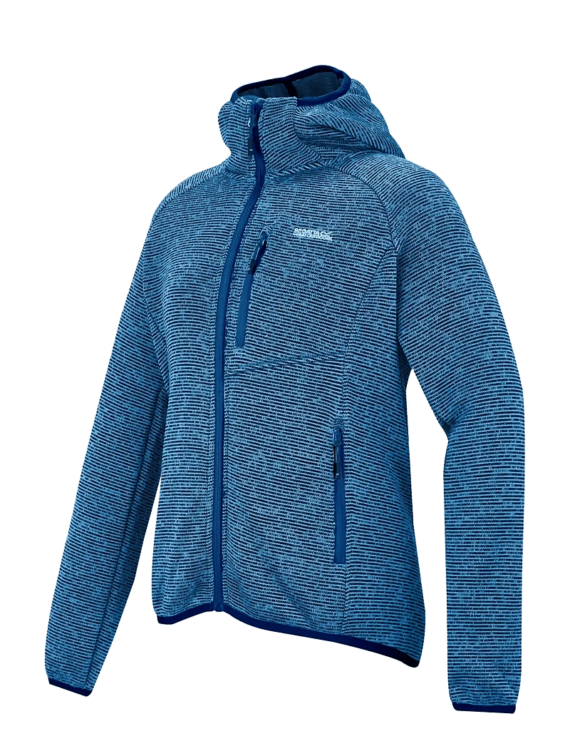 Regatta - Womens Hooded Newhill - oberteile - washed denim - 3