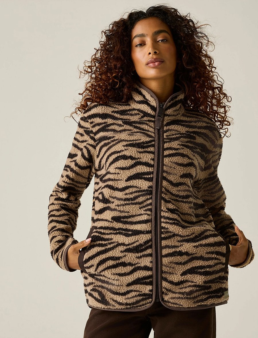 Regatta - WmsFrankieBgF/Z / WmsFrankieBgF/Z - fleeces & midlayers - barcrnzebra - 5