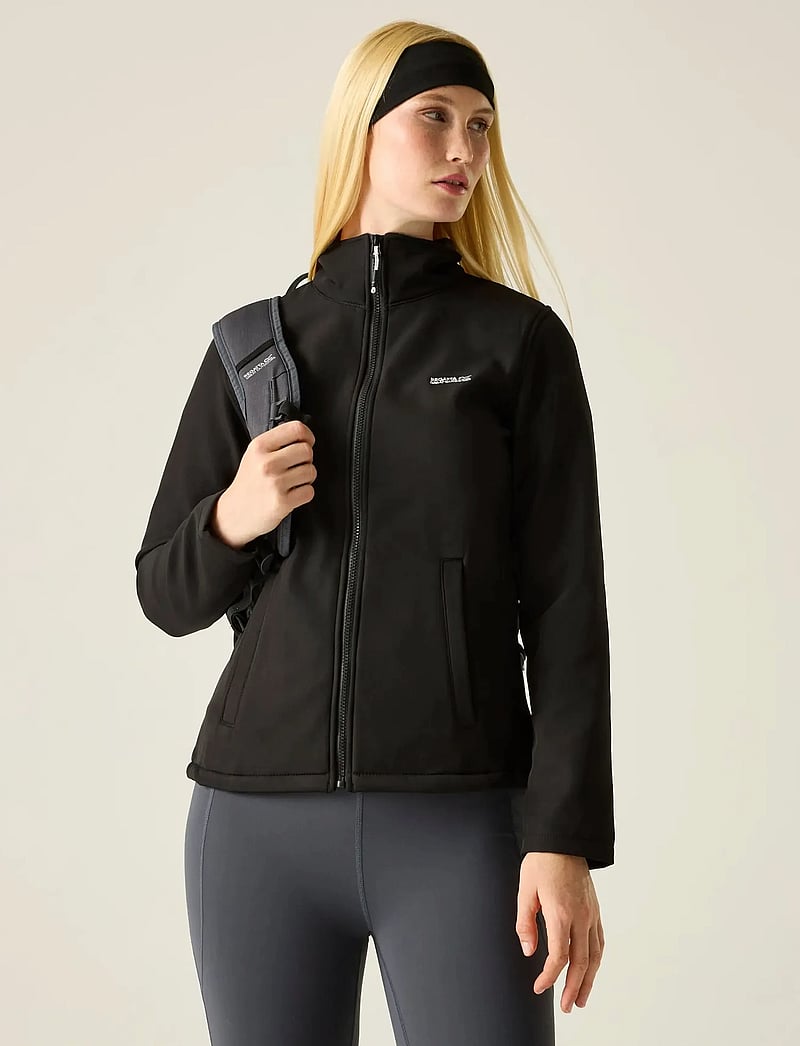Regatta - Connie V Softshell - friluftsjakker - black - 0