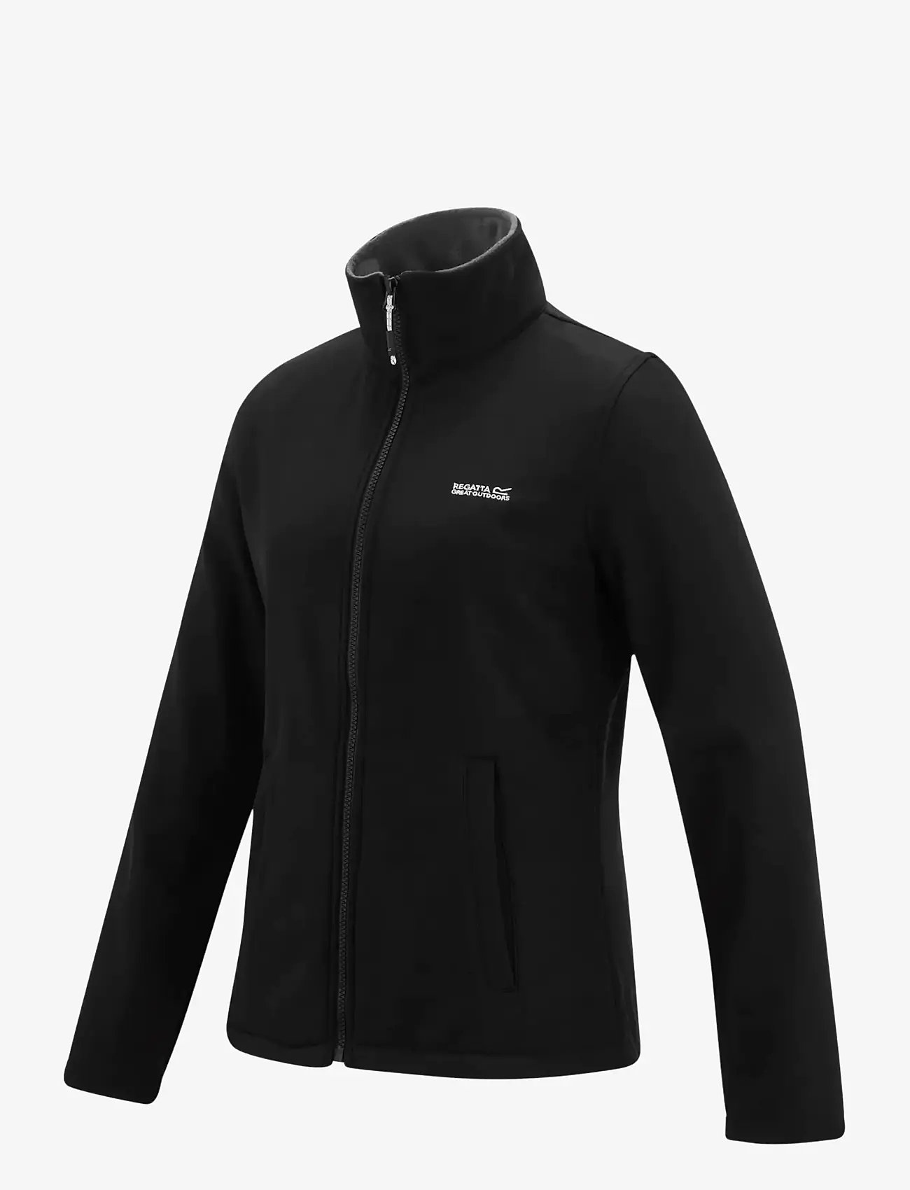 Regatta - Connie V Softshell - friluftsjakker - black - 3