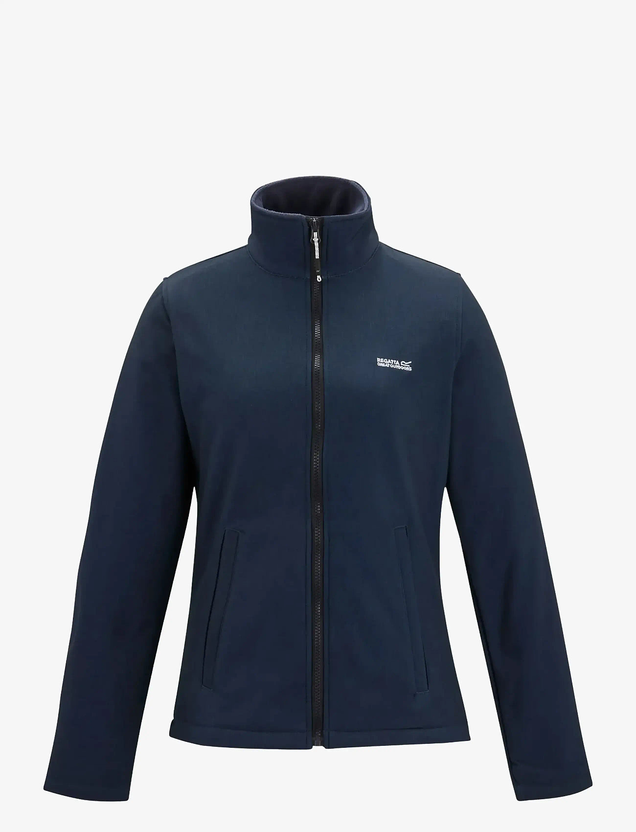 Regatta - Connie V Softshell - outdoor jackets - navy marl - 1