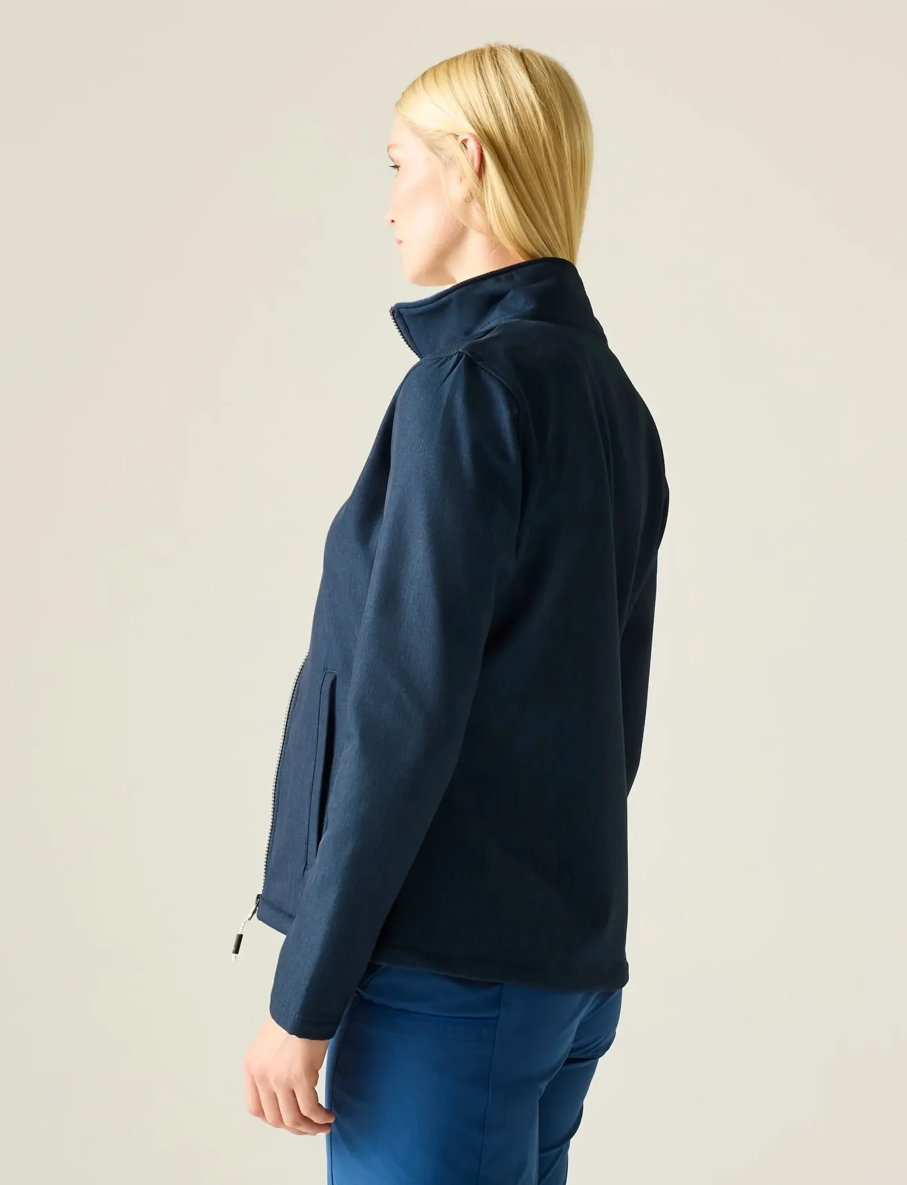 Regatta - Connie V Softshell - ulkoilutakit - navy marl - 4