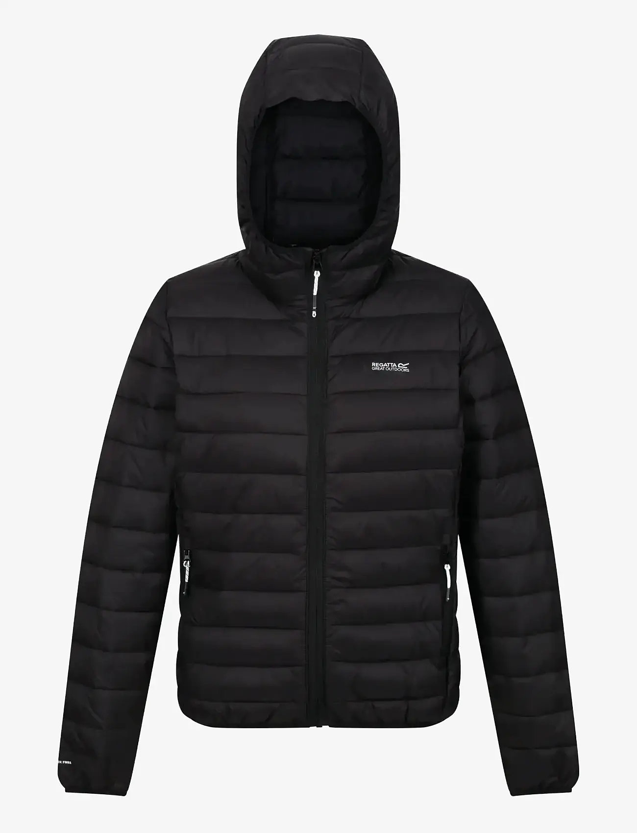 Regatta - Women's Hood Marizion - friluftsjackor - black - 1