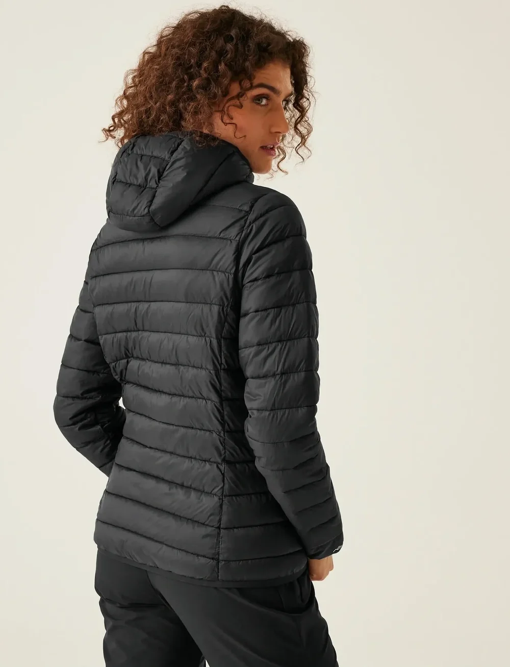 Regatta - Women's Hood Marizion - friluftsjackor - black - 3