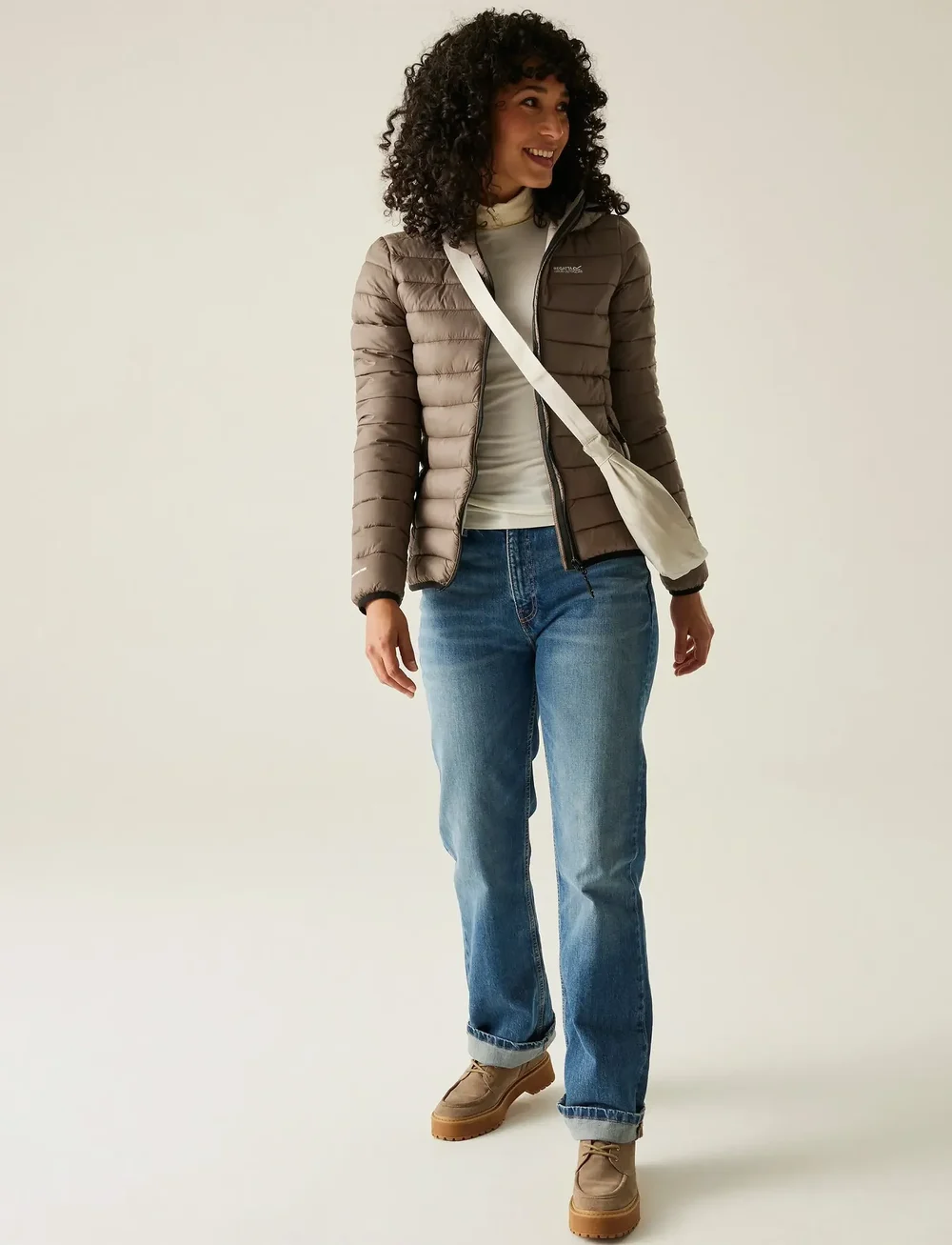 Regatta - Women's Hood Marizion - friluftsjackor - mocha - 0