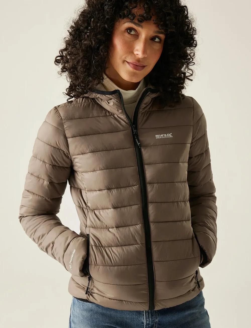 Regatta - Women's Hood Marizion - friluftsjackor - mocha - 5