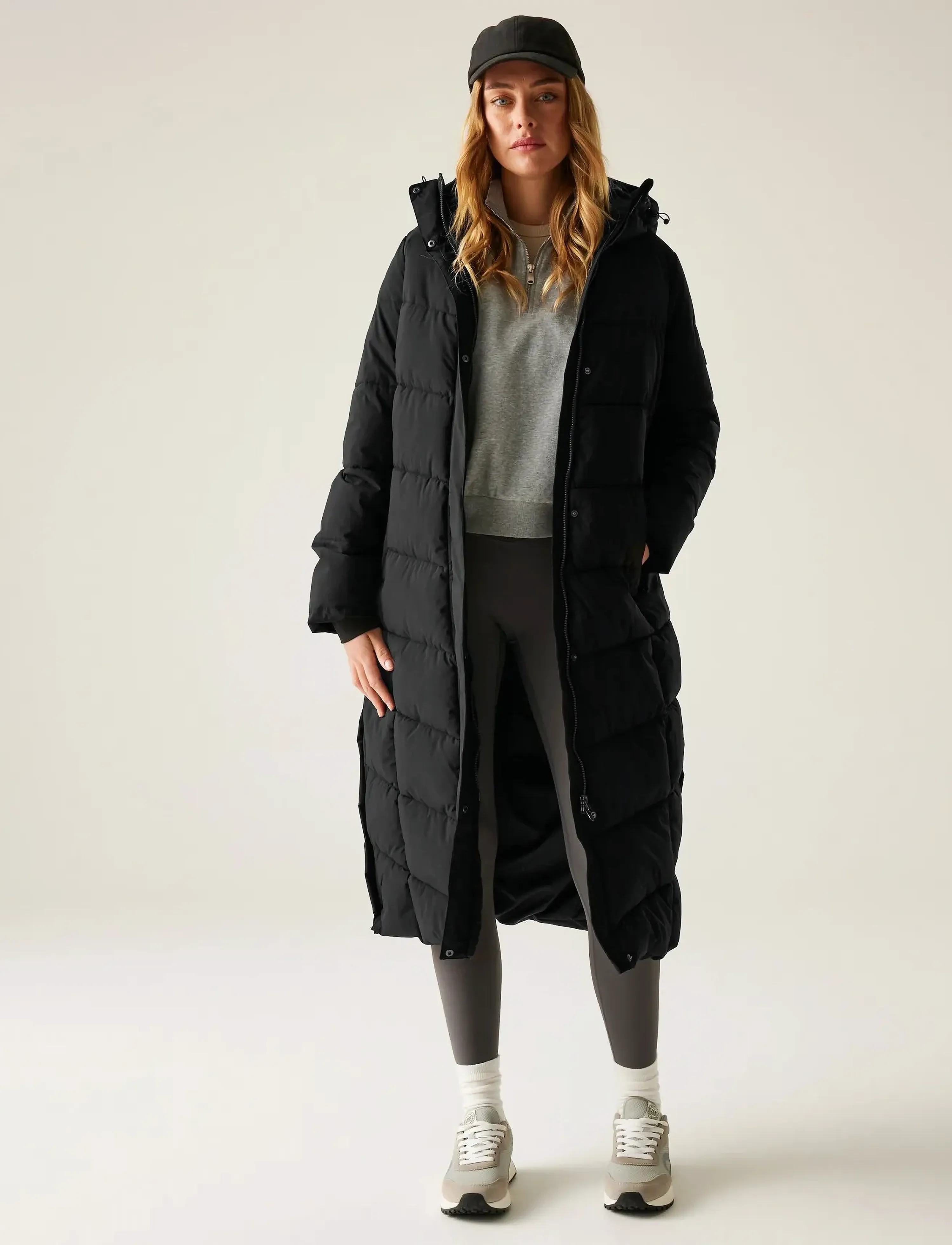 Regatta Eloria, L, Sport Jackets, Schwarz - Padded Coats, Frauen