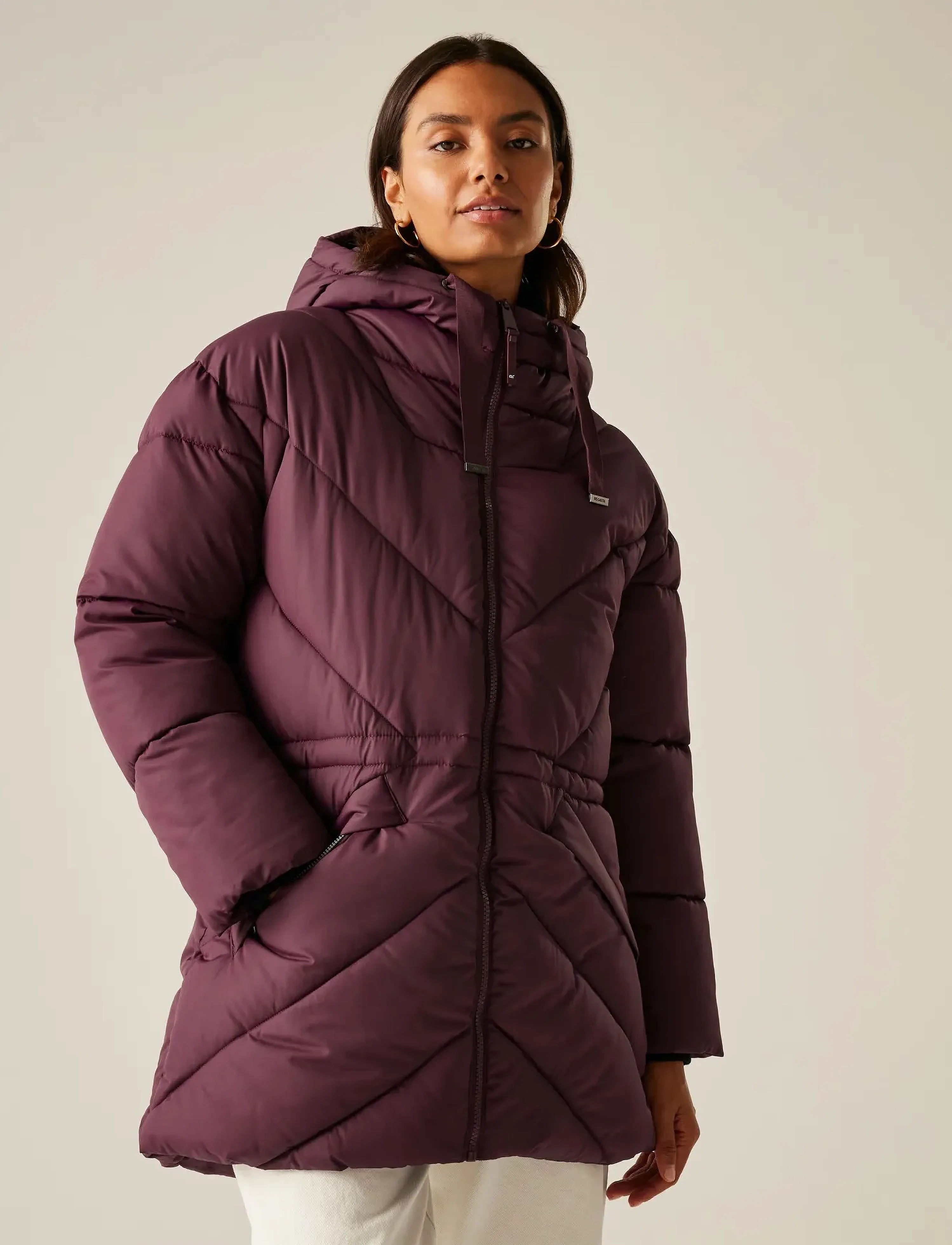 Regatta Rusey, XS, Burgundy, Sport Jackets > Sport Padded Jackets, Dame