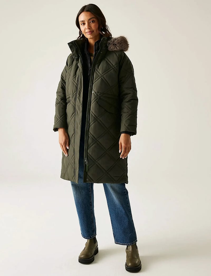 Regatta - Fryla - dunjakker - dark khaki - 5