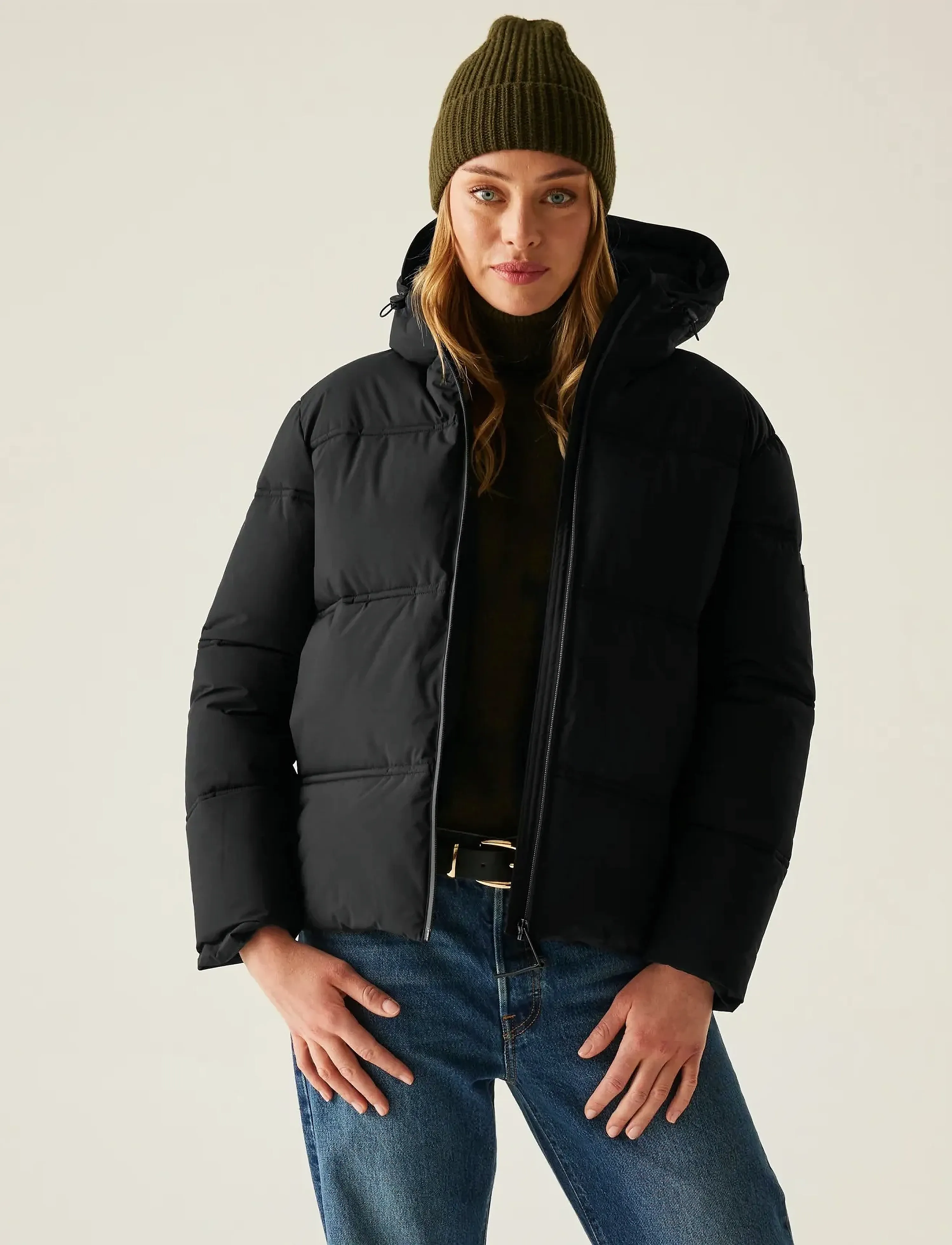 Regatta Roxienne, L, Black, Sport Jackets > Sport Padded Jackets, Dame