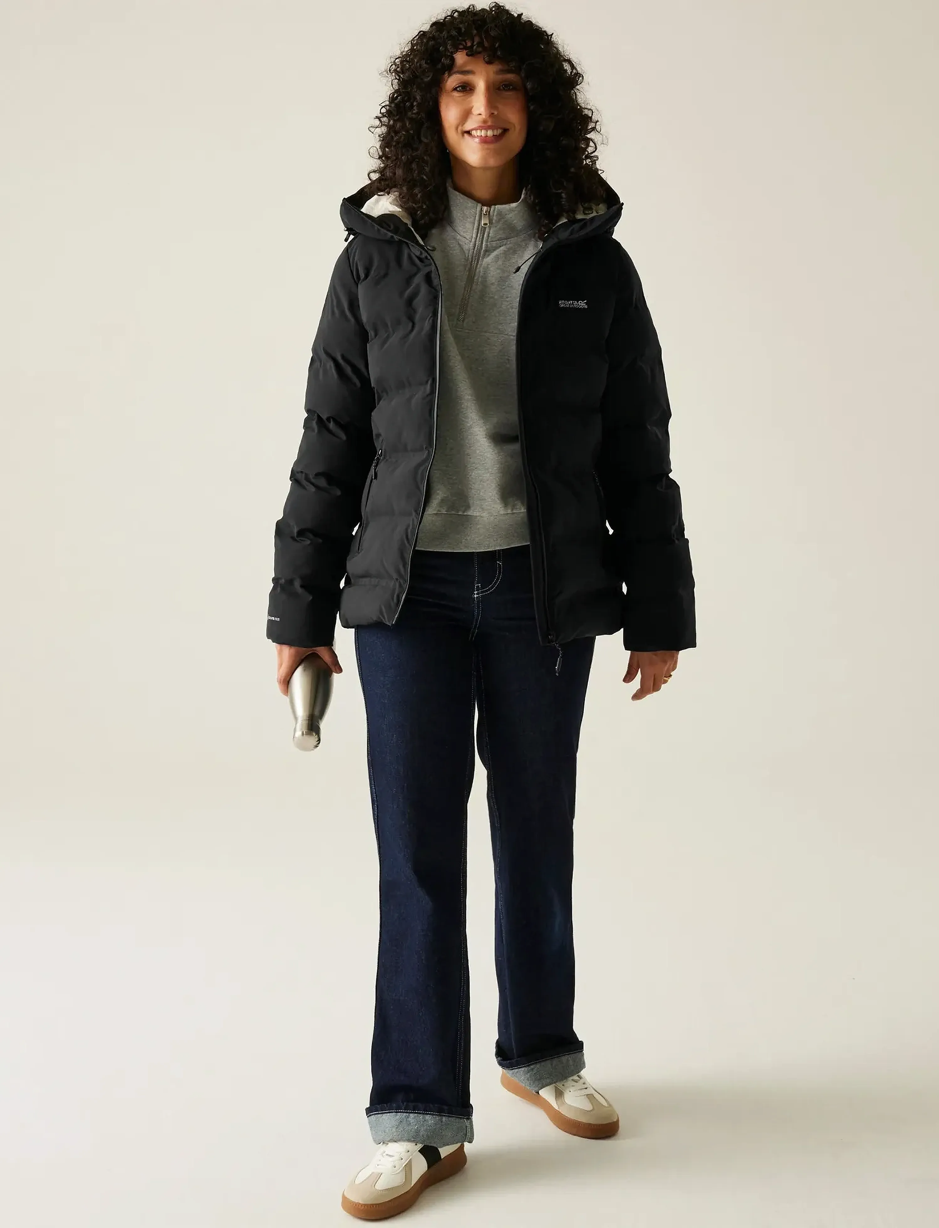 Regatta Wmsaltorotml, L, Black, Sport Jackets > Sport Padded Jackets, Dame