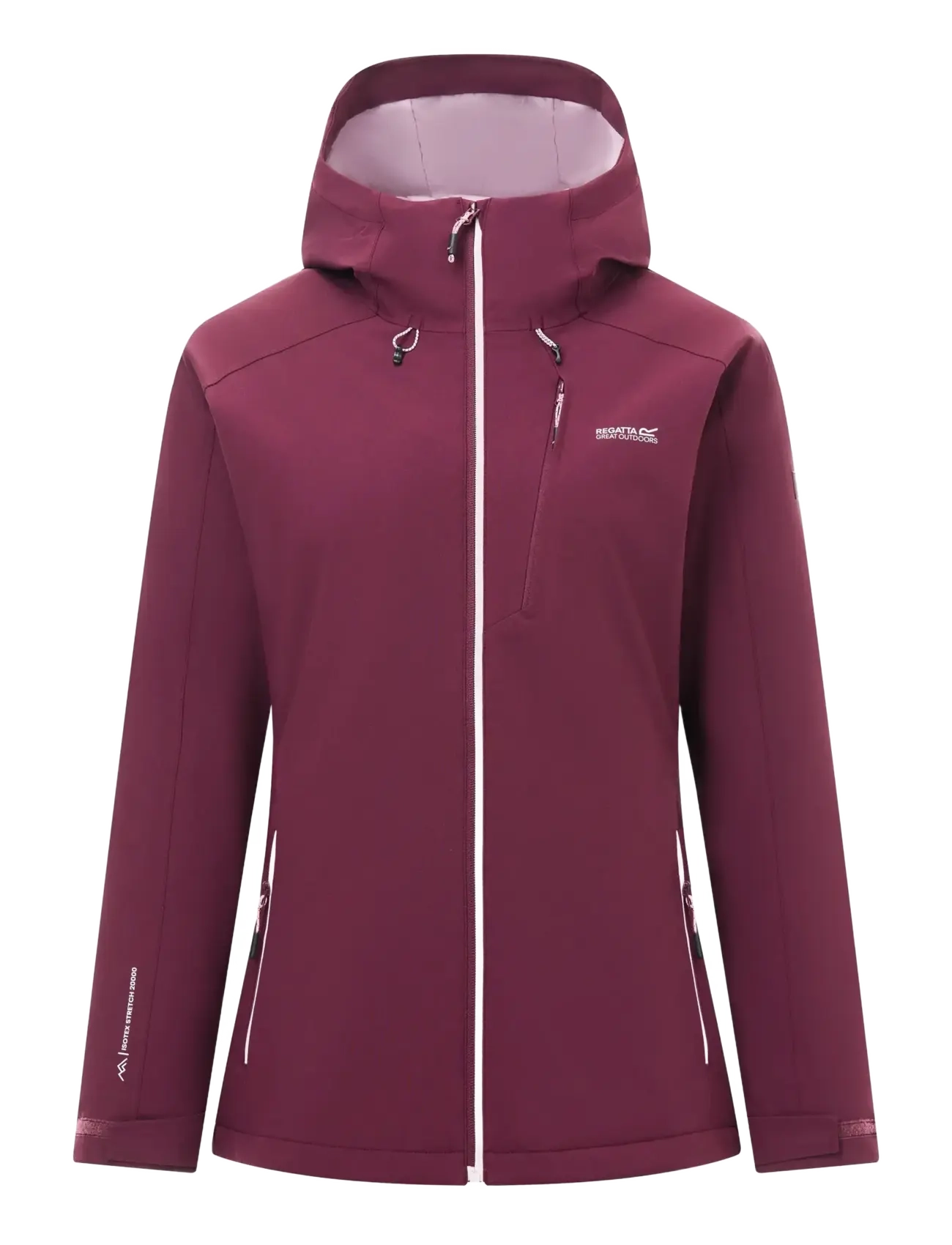 Regatta WmsHghtnStrPdJk - Outdoor - FIG - 909 / burgundy