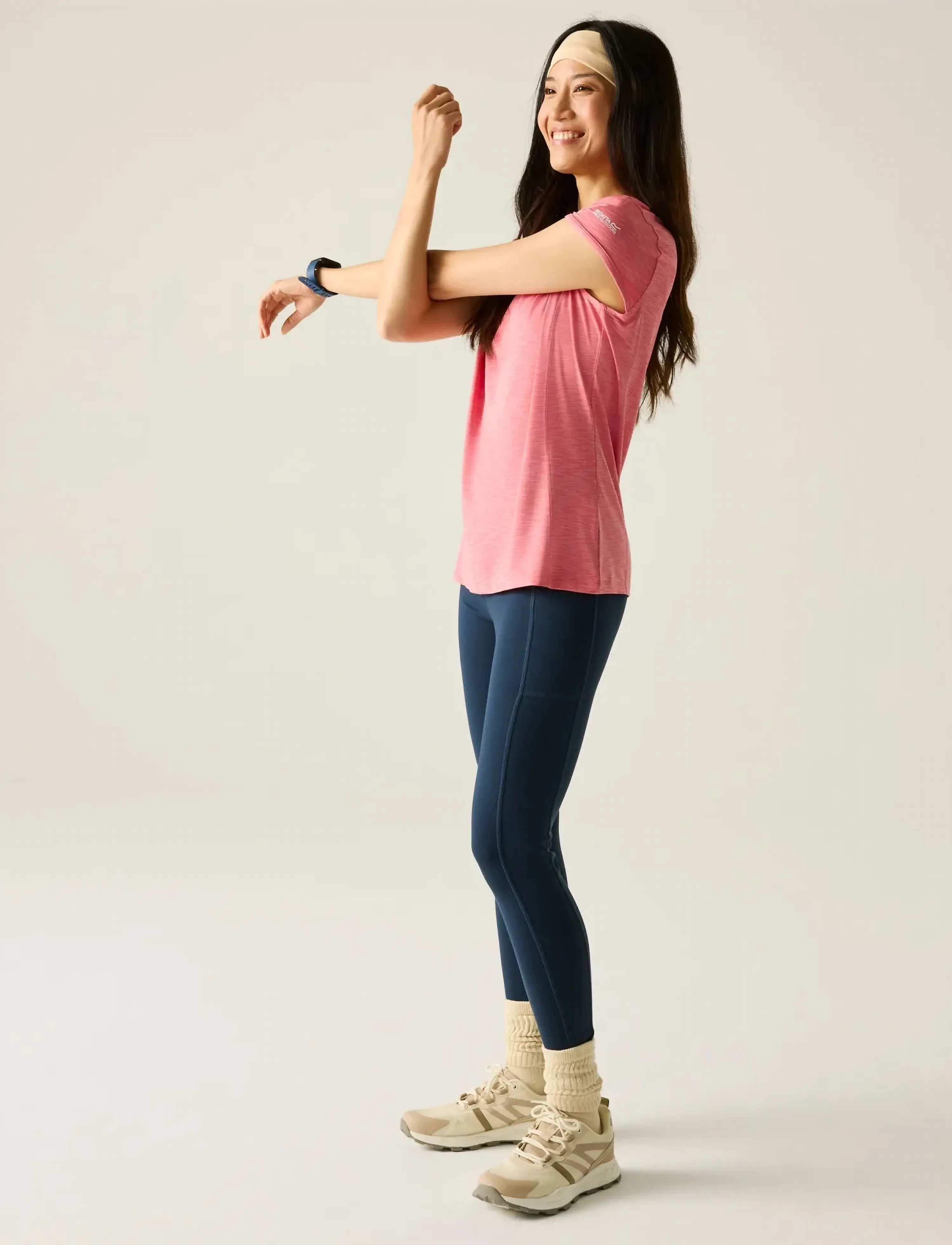 Regatta - Hyperdimension II - t-shirts - peach pink - 5