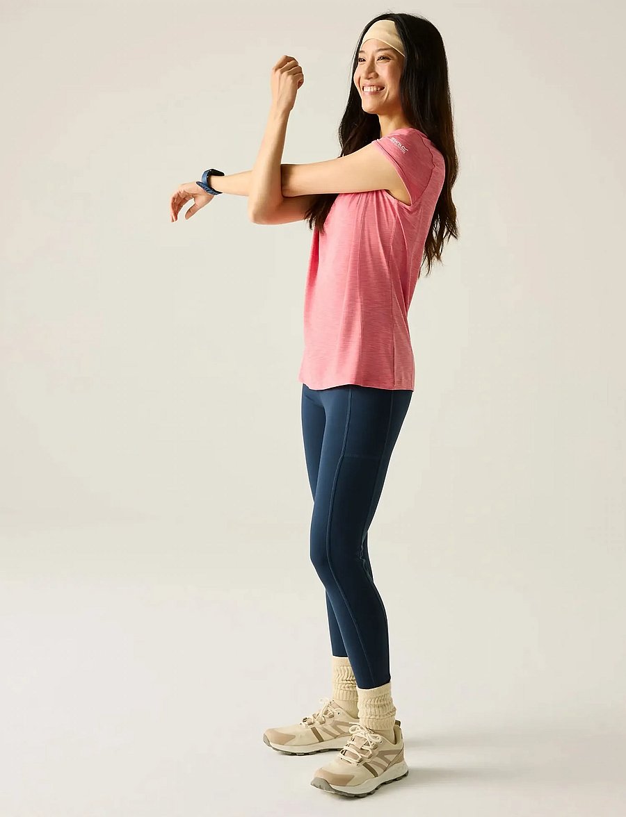 Regatta - Hyperdimension II - t-shirts - peach pink - 5